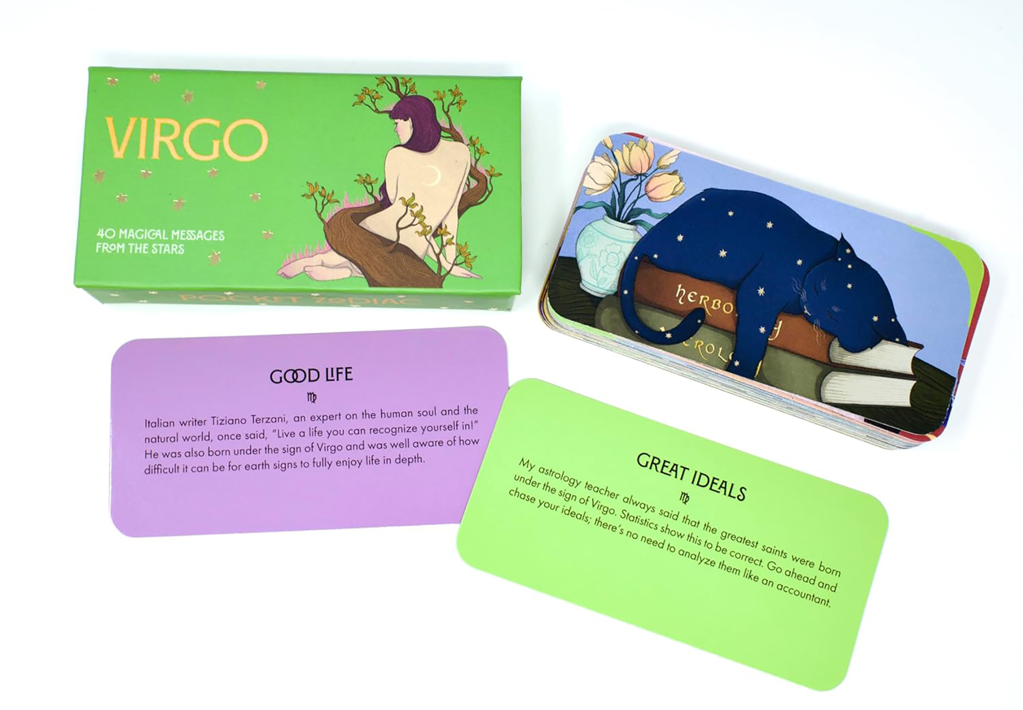 Virgo Pocket Zodiac Cards