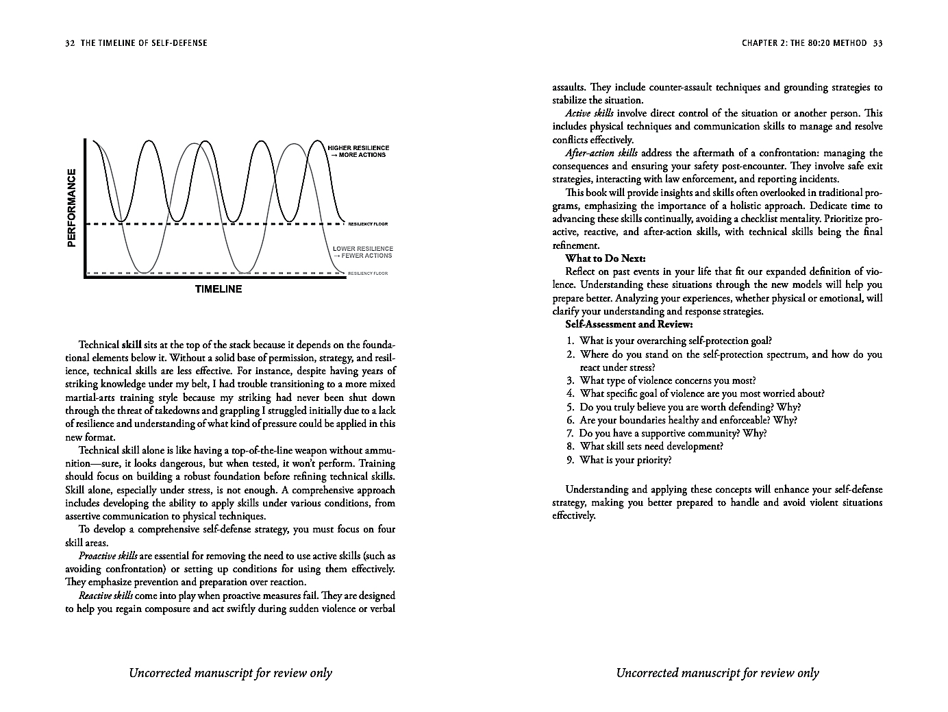 The Timeline of Self-Defense