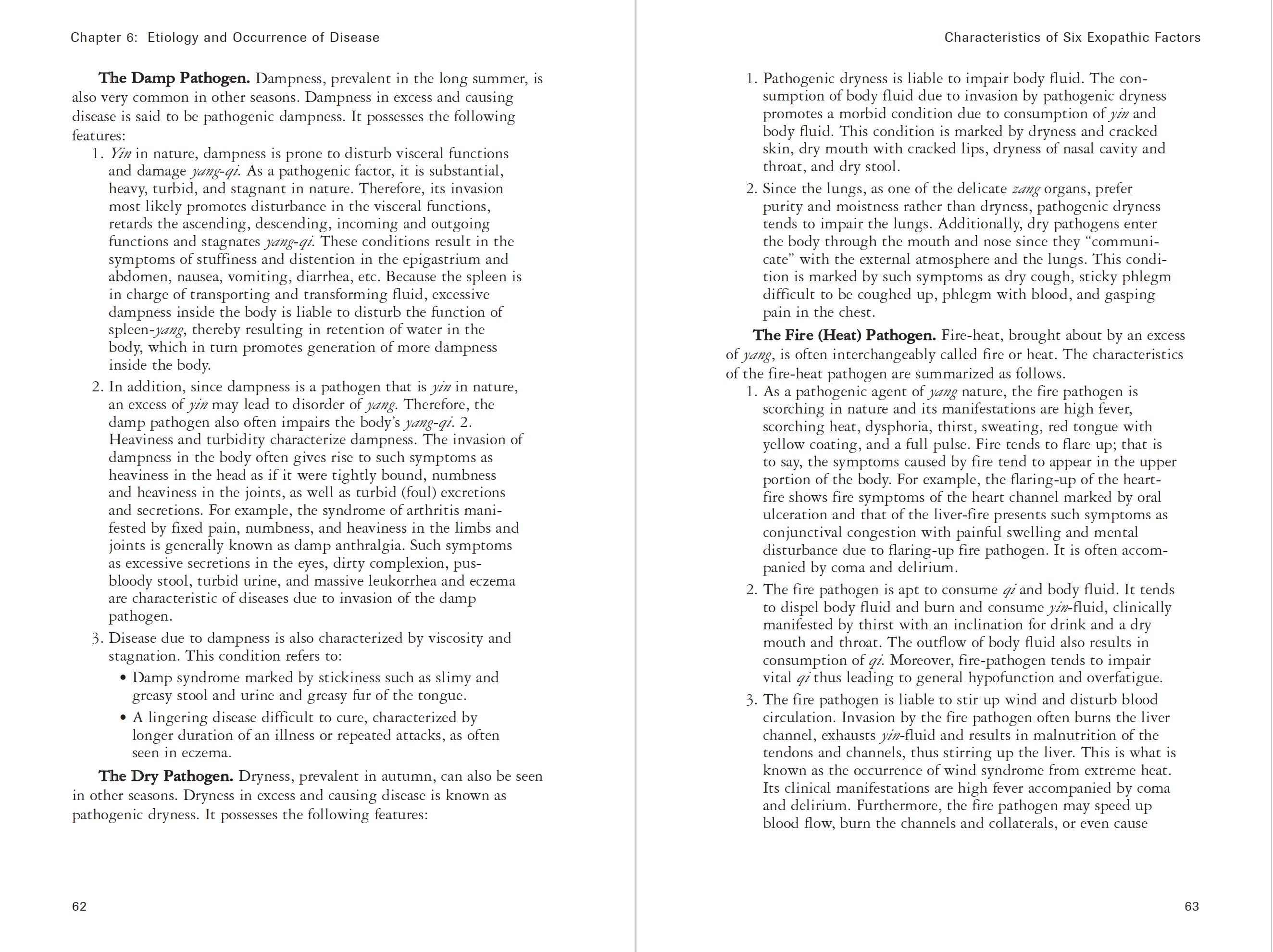 Principles of Traditional Chinese Medicine