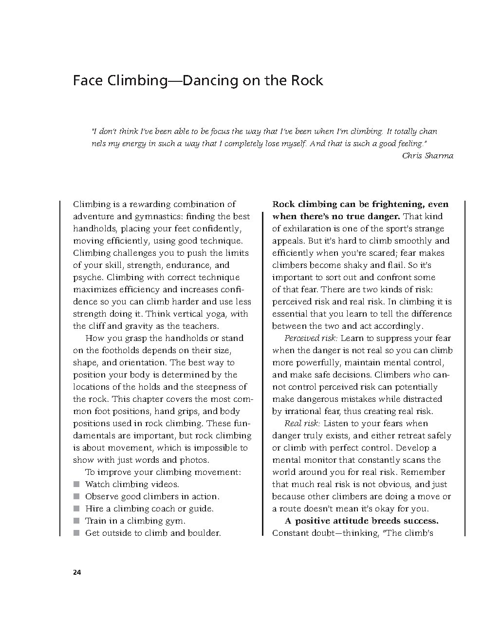 Rock Climbing