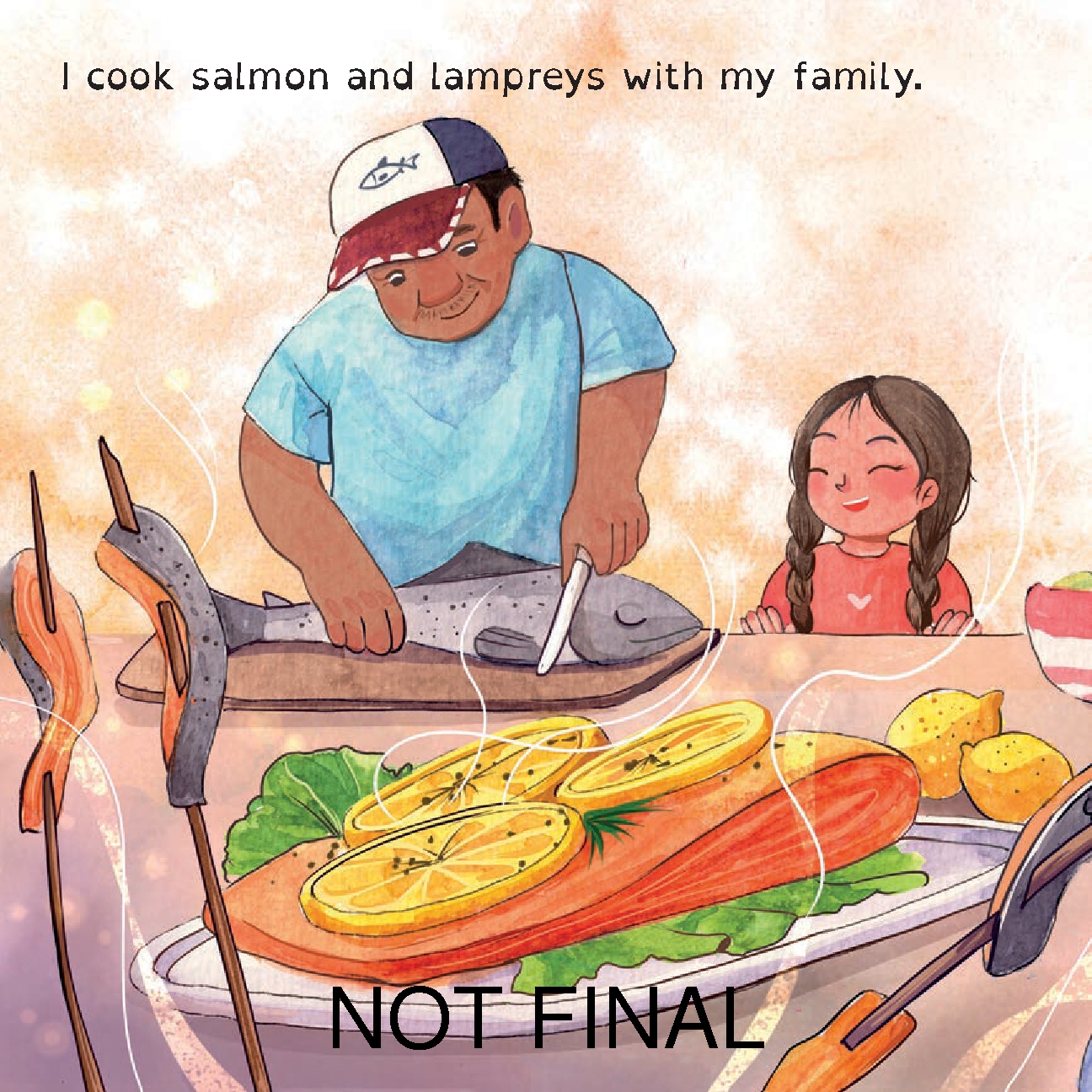 I Love Salmon and Lampreys