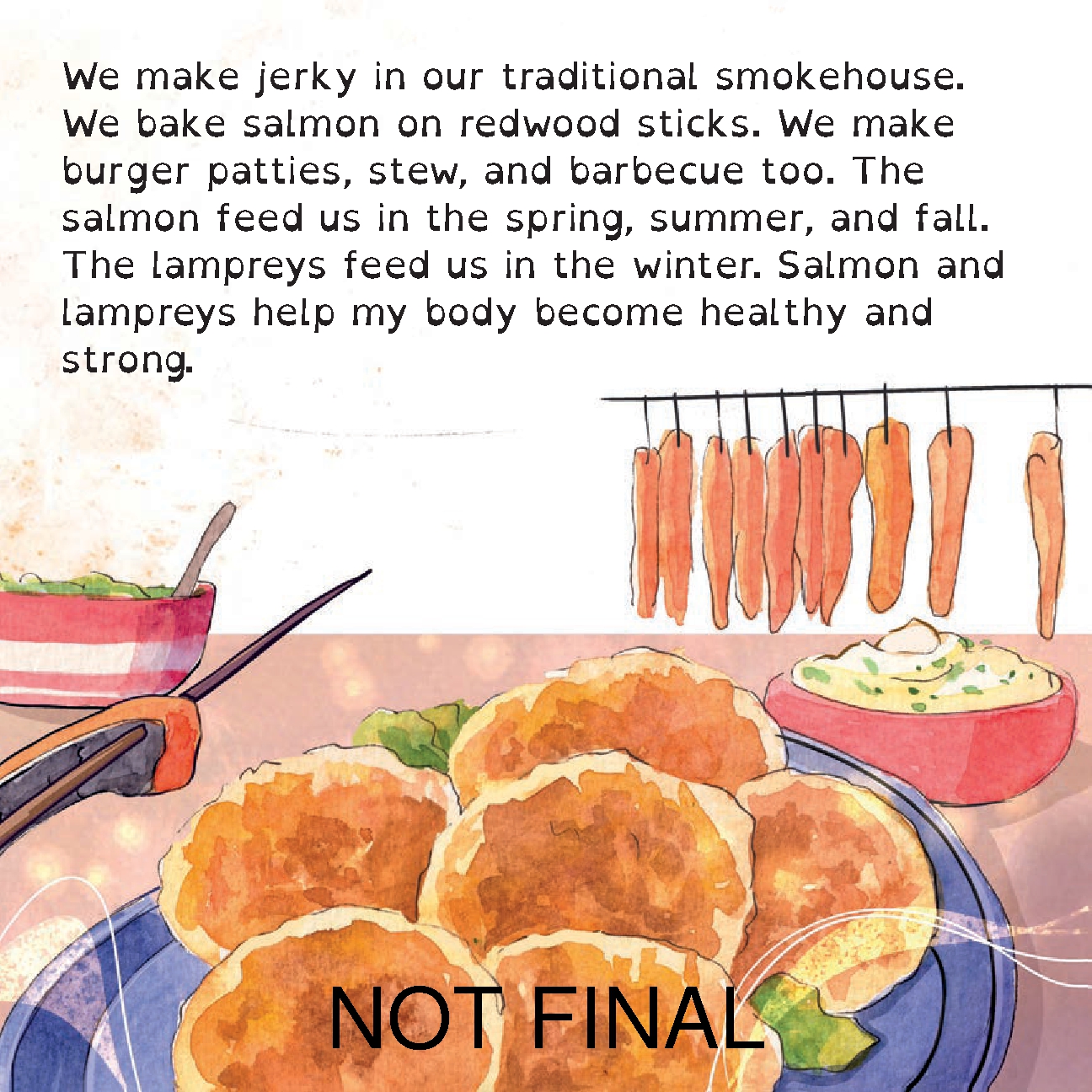 I Love Salmon and Lampreys