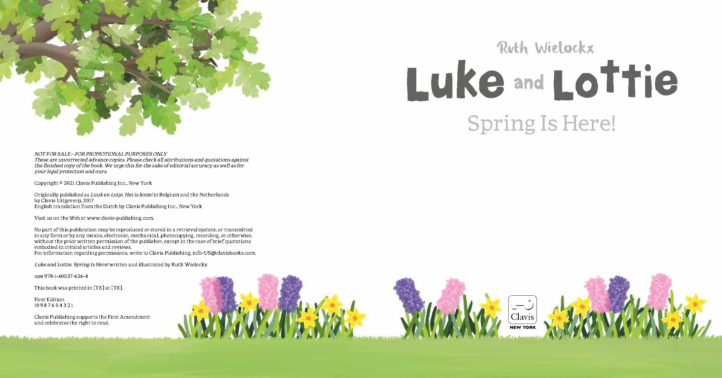 Luke and Lottie. Spring Is Here!