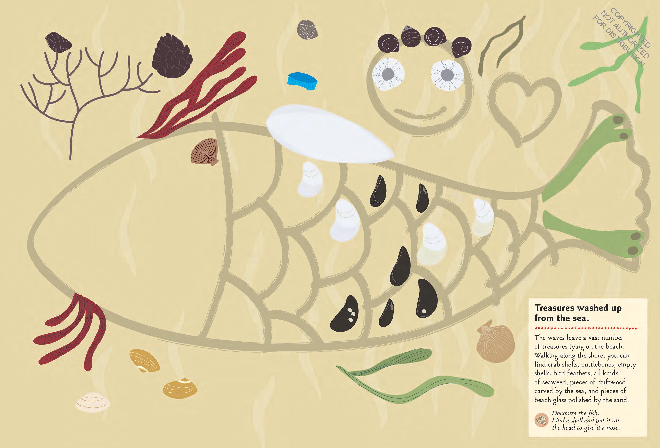 At the Seashore: My Nature Sticker Activity Book (Ages 5 and up, with 120 stickers, 24 activities and 1 quiz)