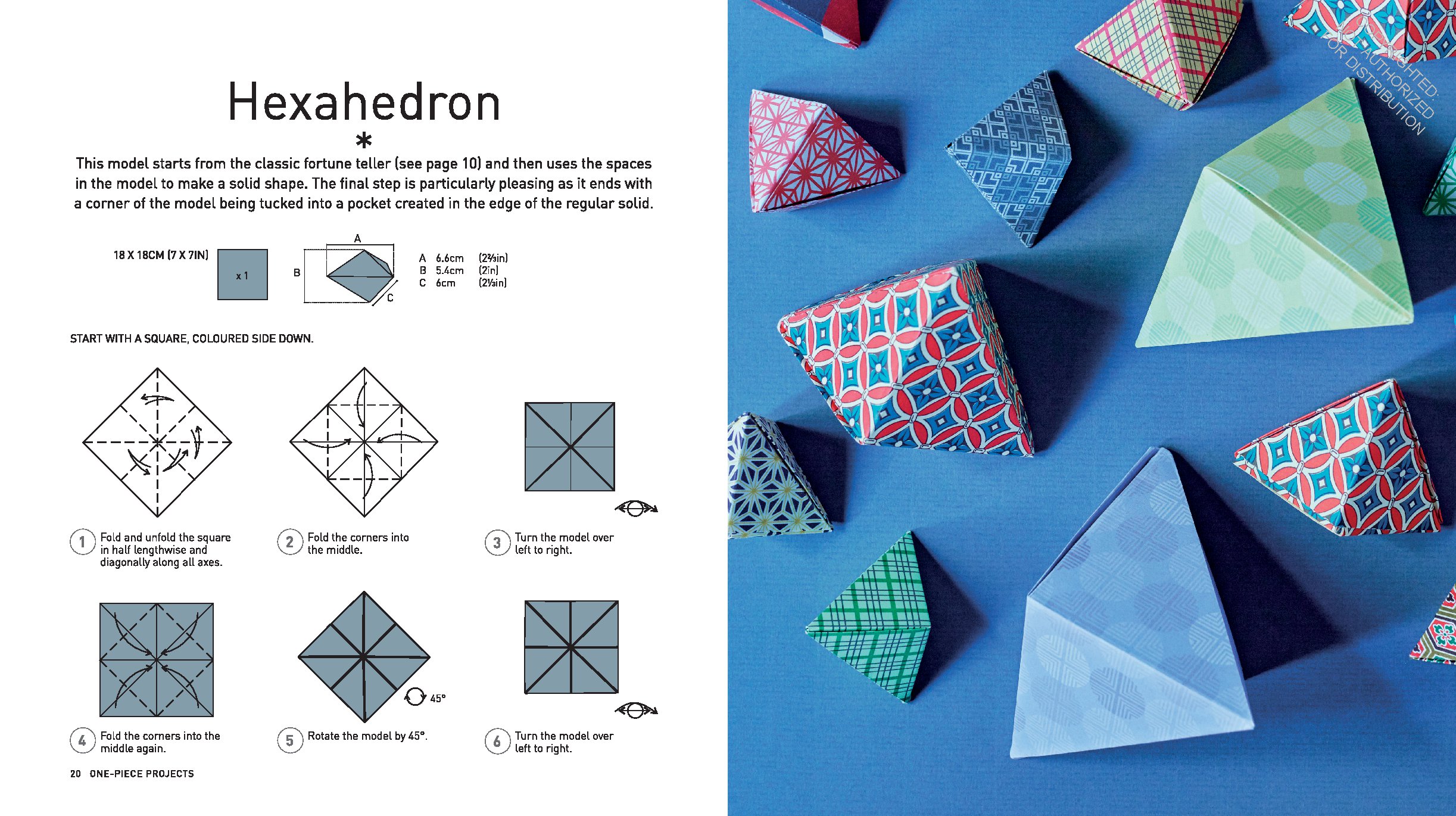 The Art and Craft of Geometric Origami