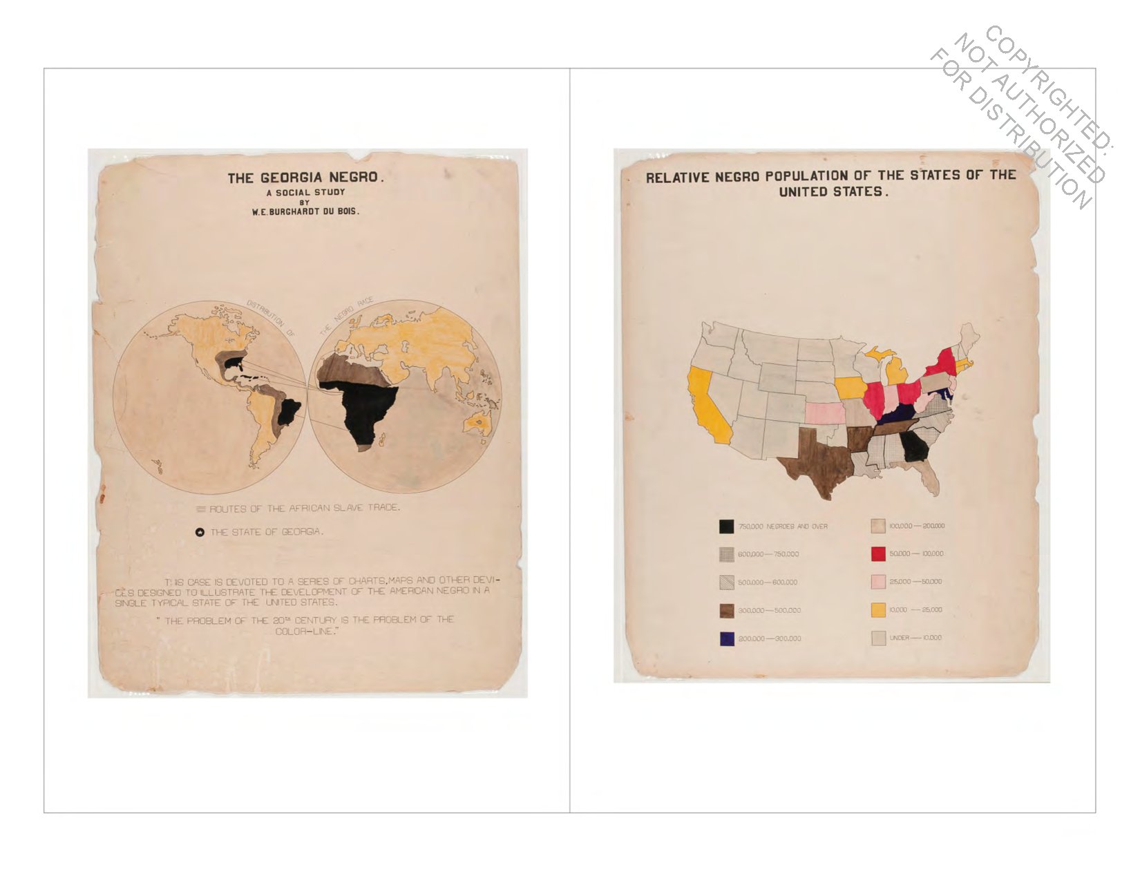 W. E. B. Du Bois's Data Portraits