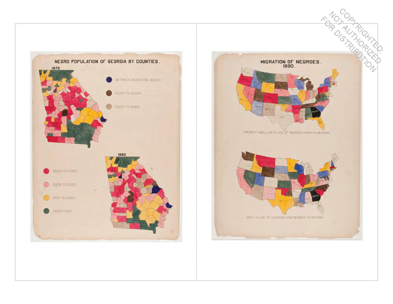 W. E. B. Du Bois's Data Portraits