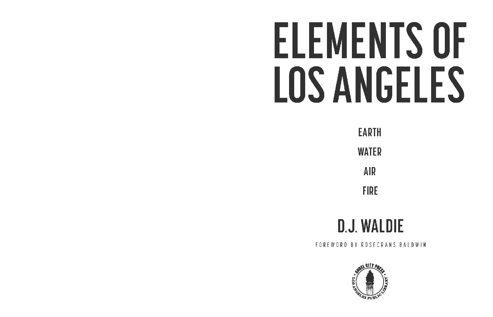 Elements of Los Angeles