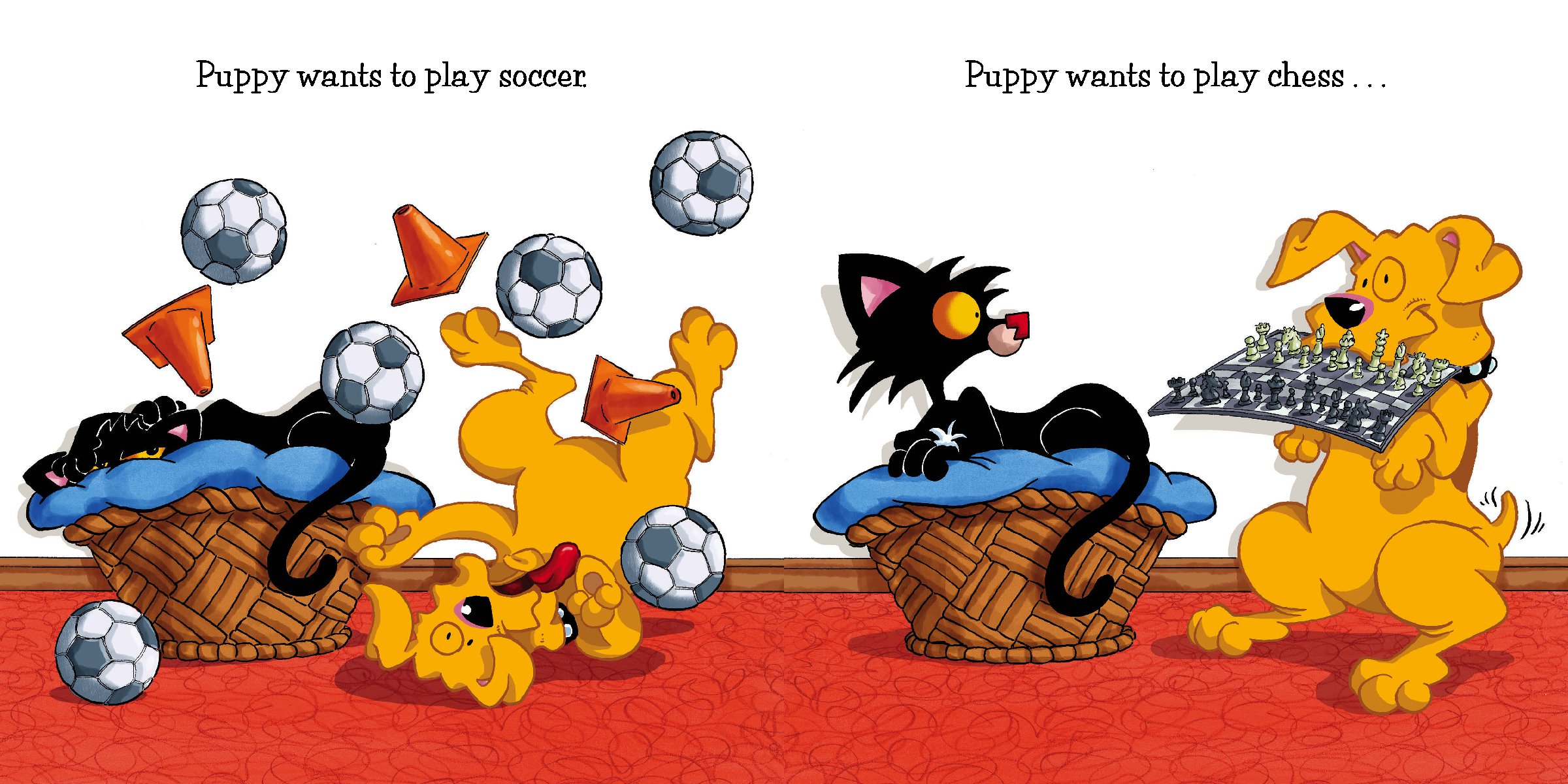 Bad Kitty Does Not Like Dogs