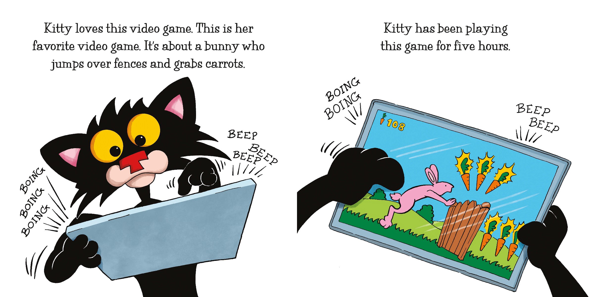 Bad Kitty Does Not Like Video Games