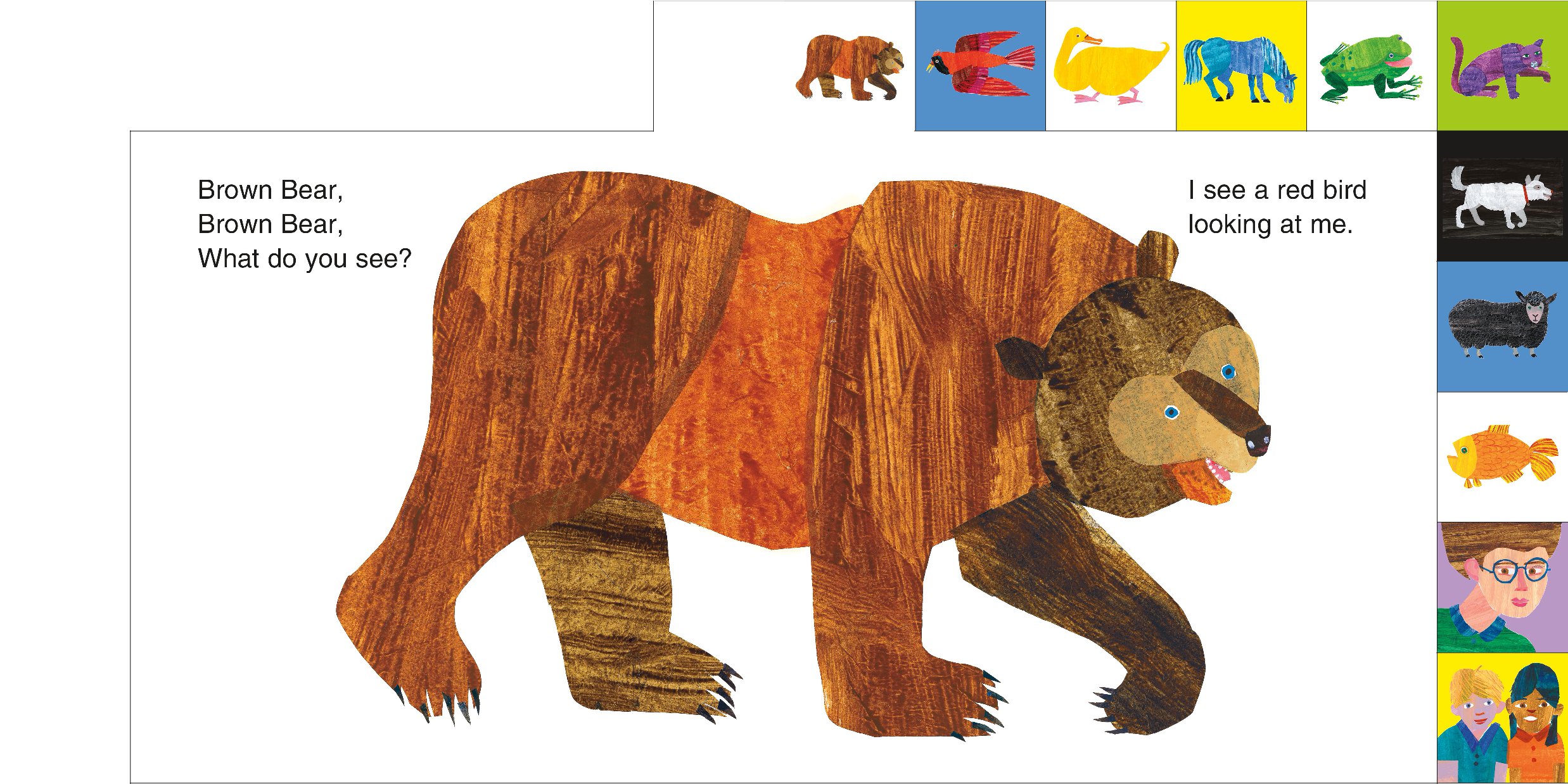 Lift-the-Tab: Brown Bear, Brown Bear, What Do You See? 50th Anniversary Edition
