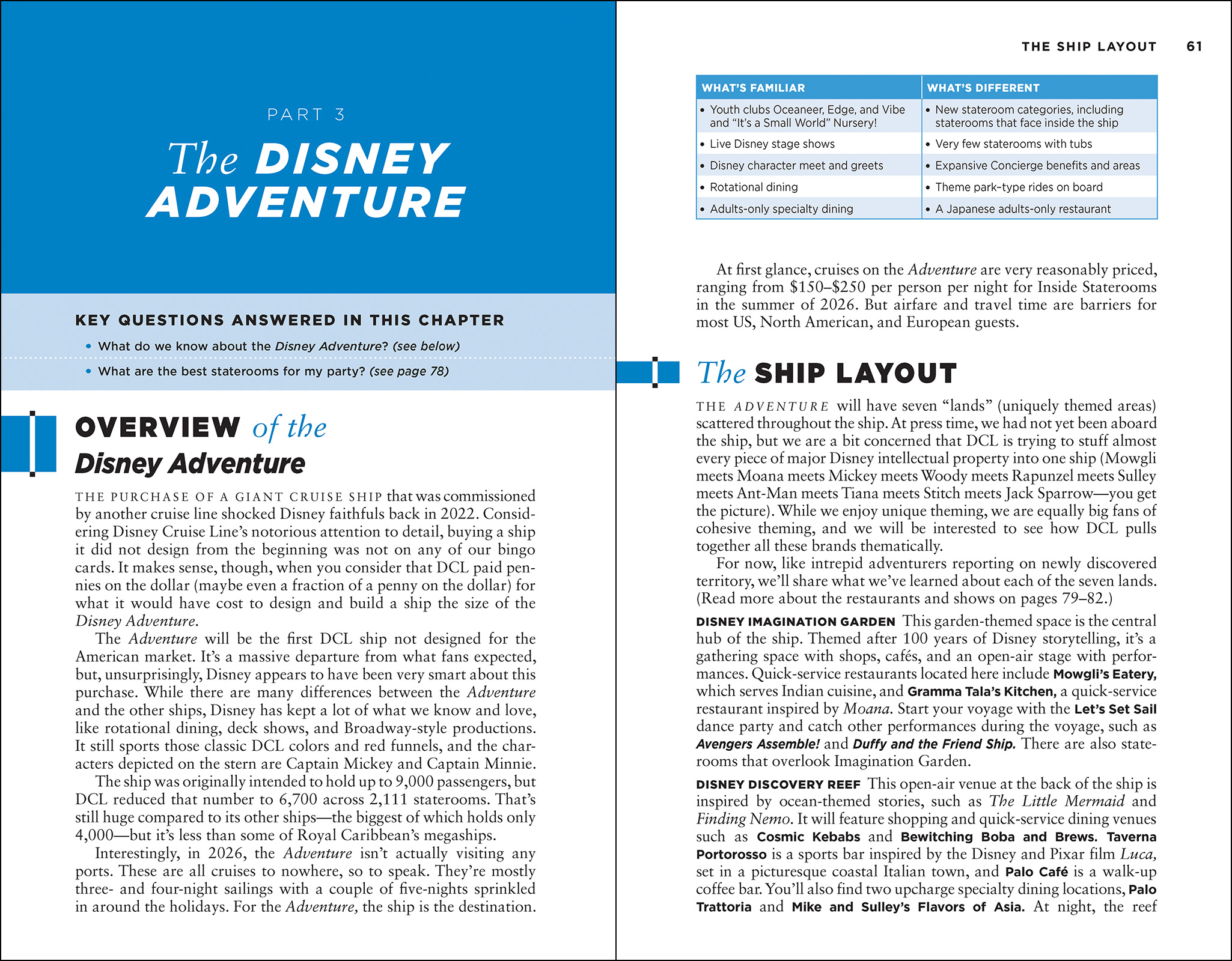The Unofficial Guide to Disney Cruise Line 2027