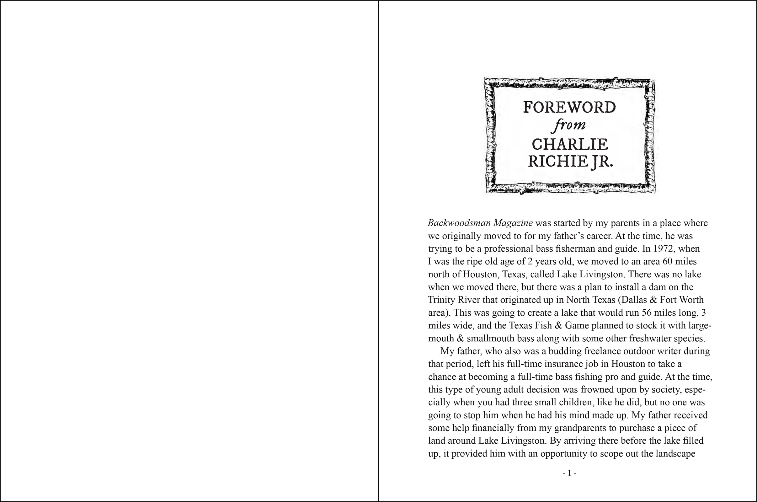 Backwoodsman Bushcraft