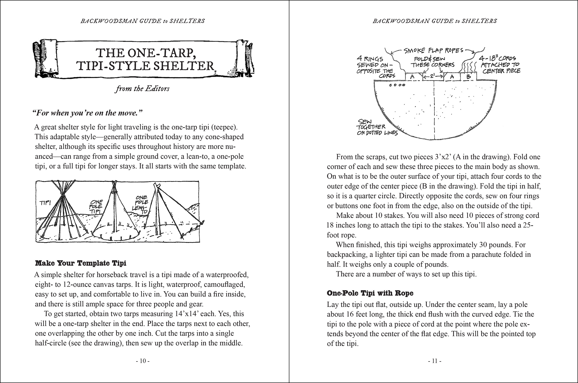 Backwoodsman Shelters