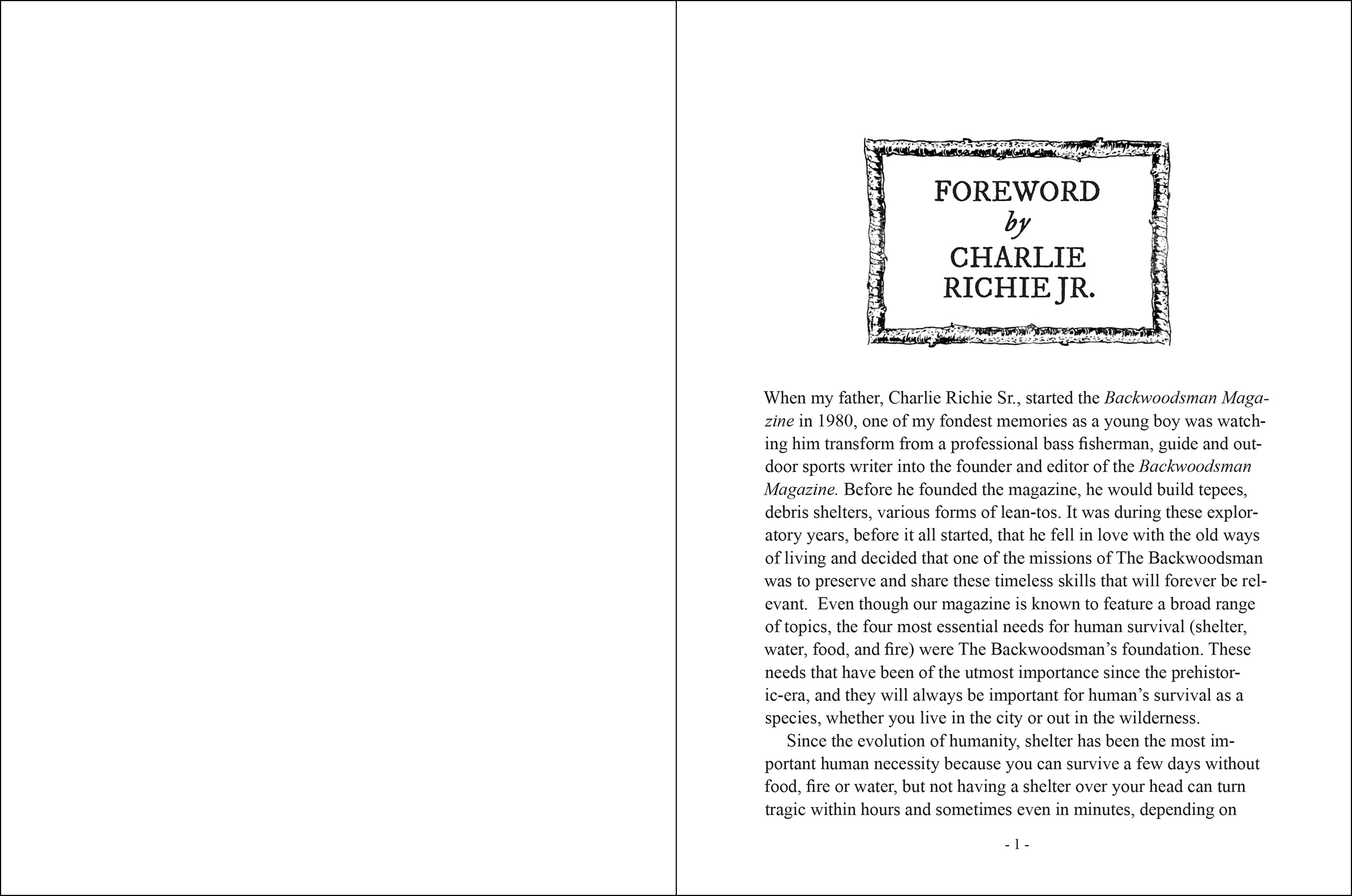 Backwoodsman Shelters