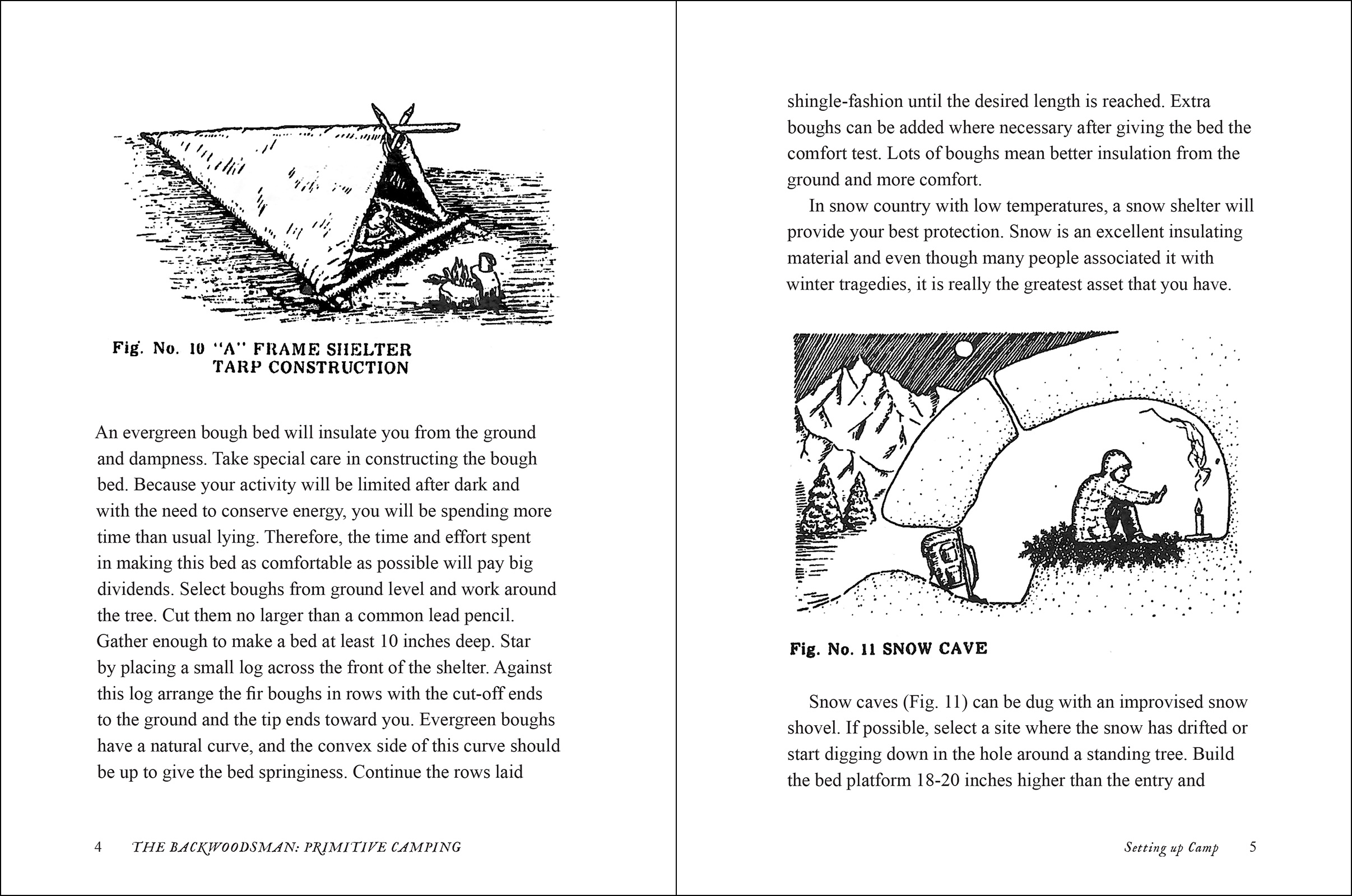 The Backwoodsman: Primitive Camping
