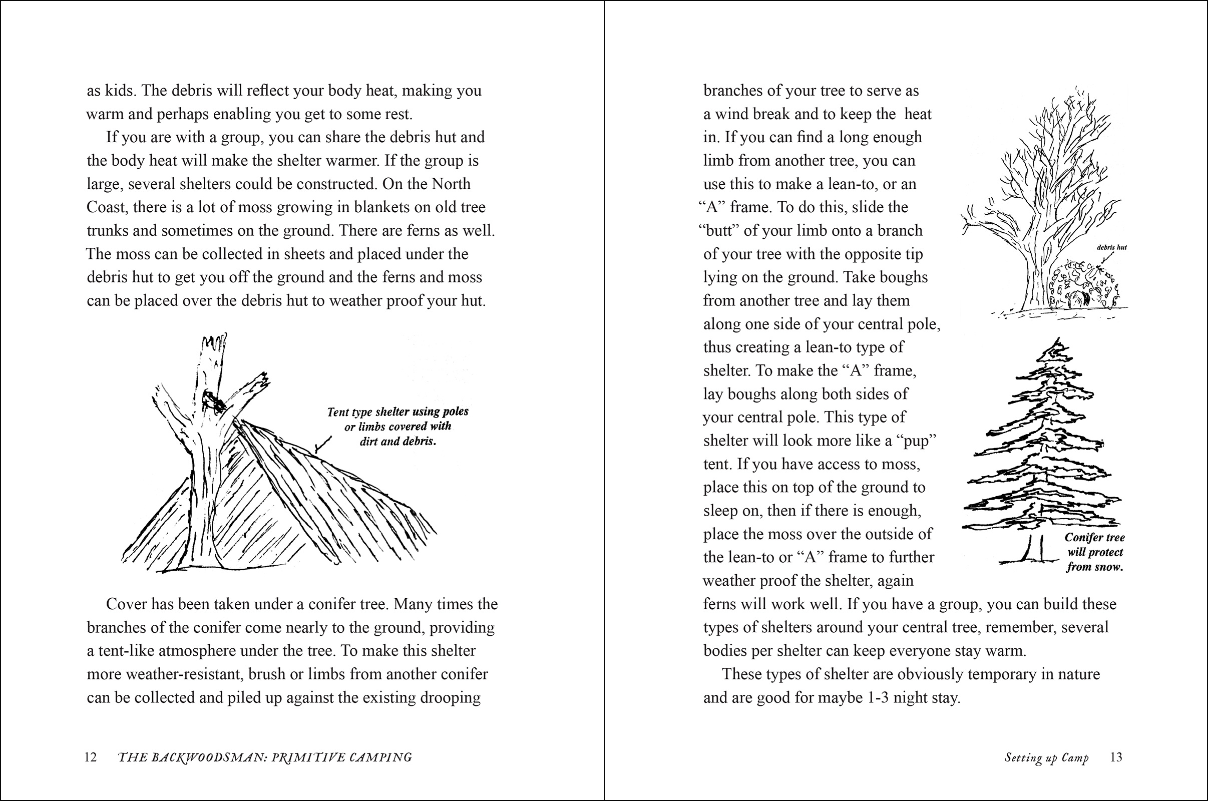 The Backwoodsman: Primitive Camping