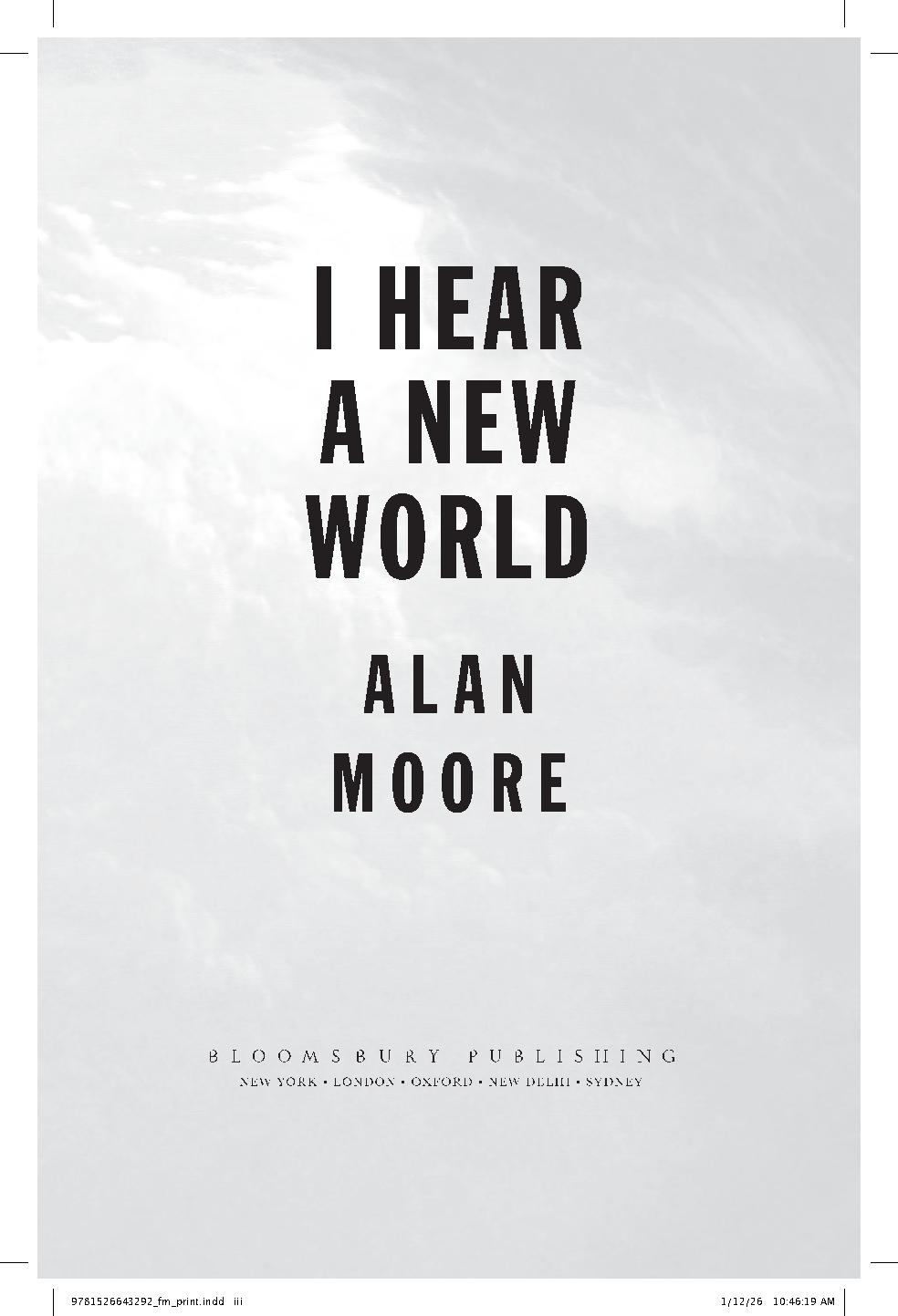 I Hear a New World