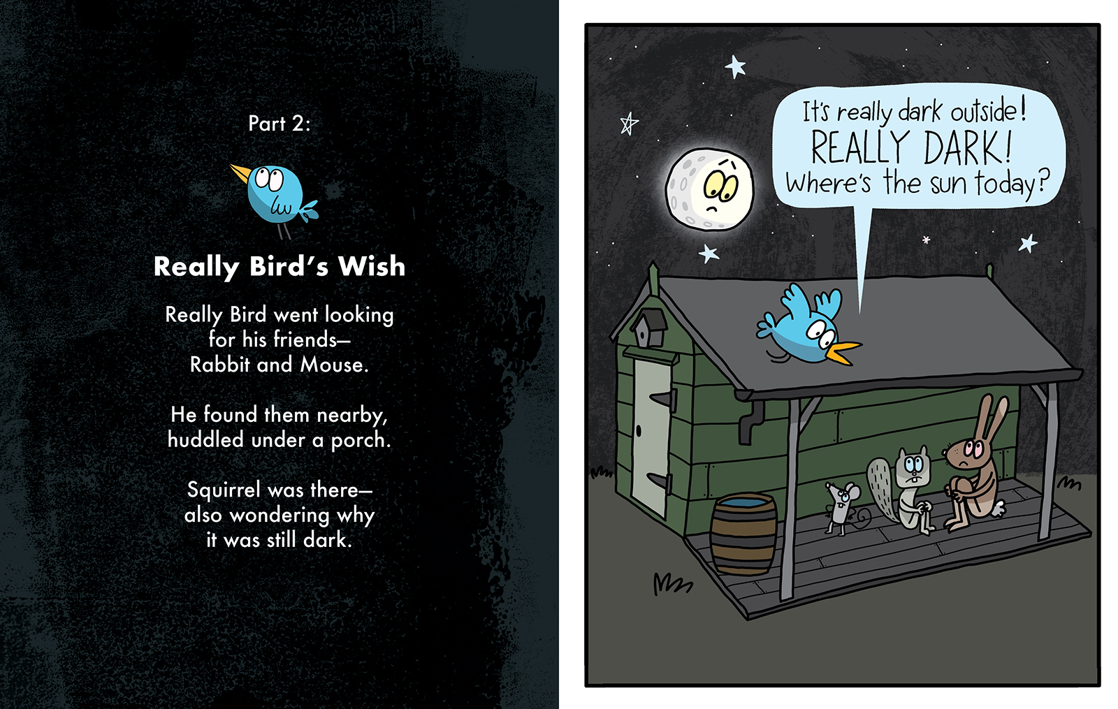 Really Bird, Really Scared (Really Bird Stories #6)