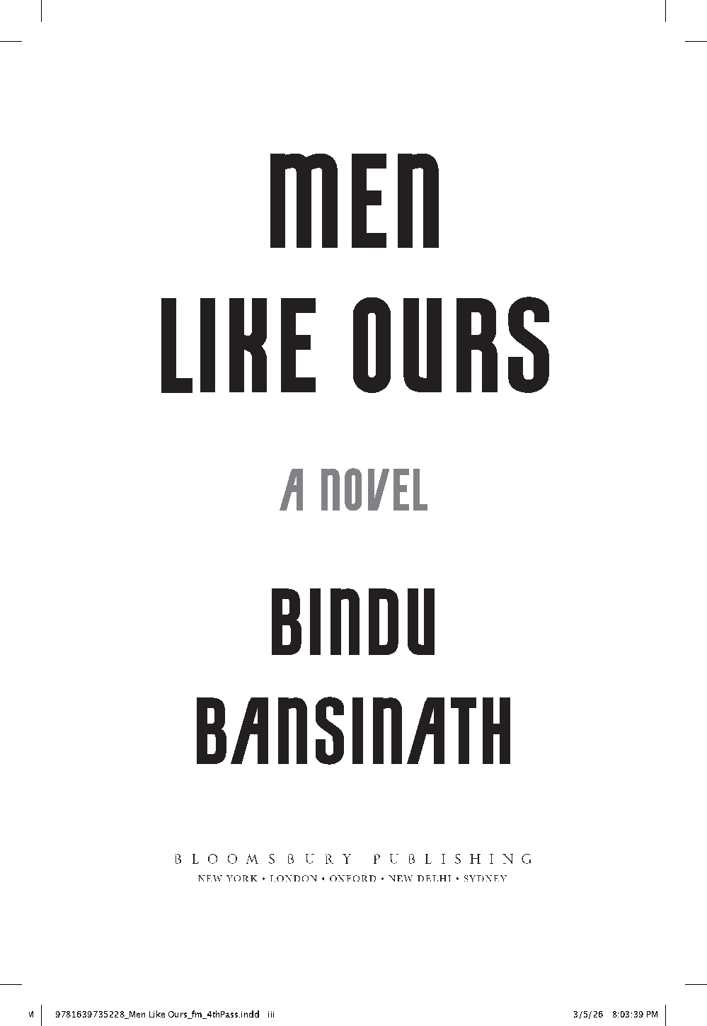 Men Like Ours
