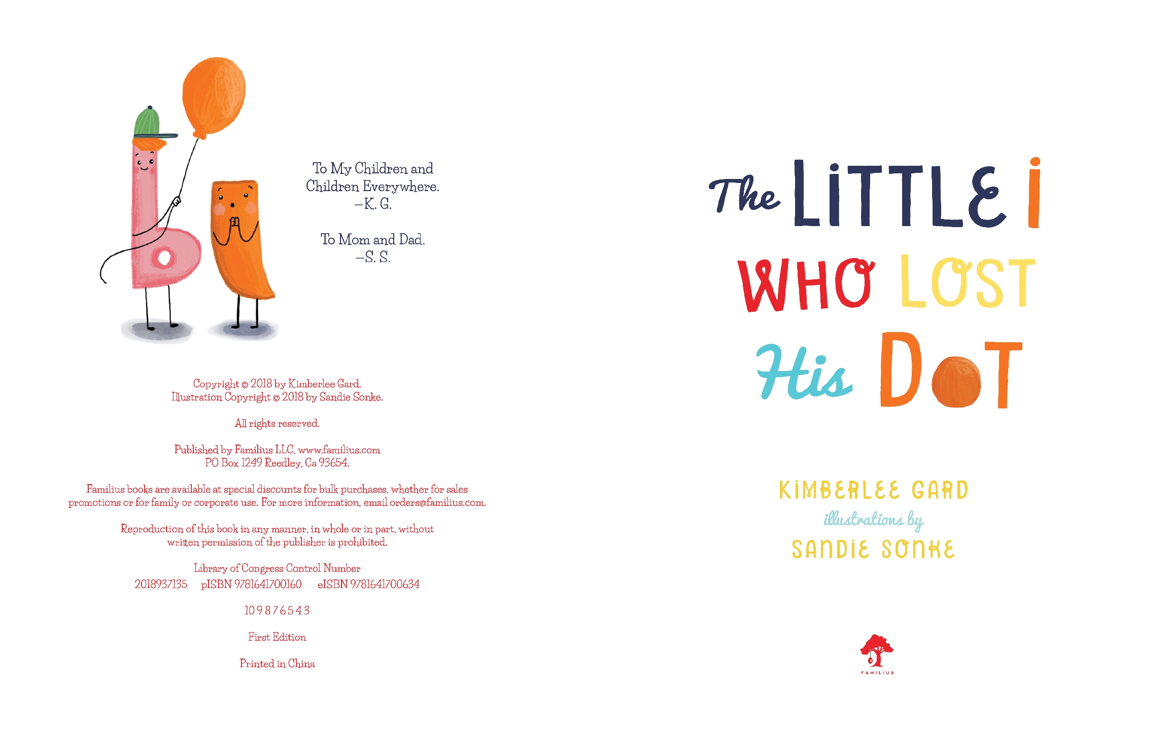 The Little i Who Lost His Dot
