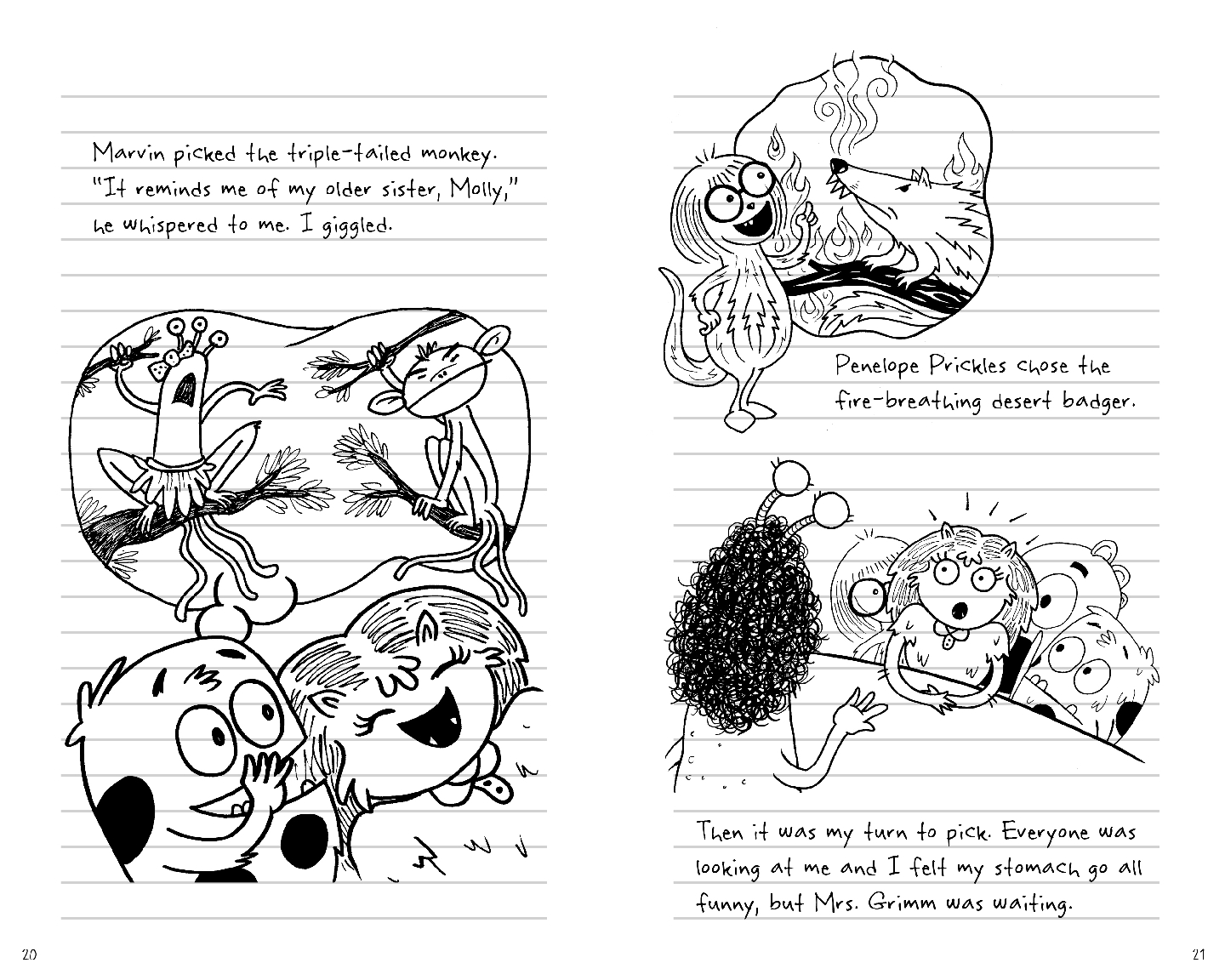 Harriet's Monster Diary