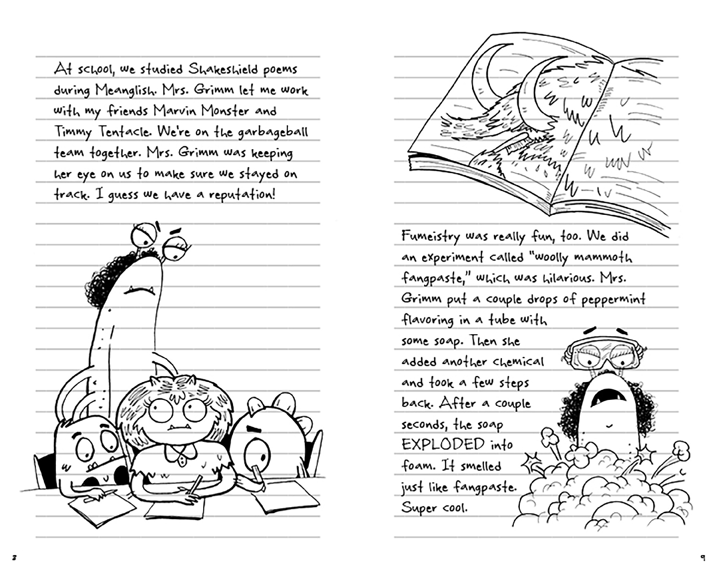 Harriet's Monster Diary