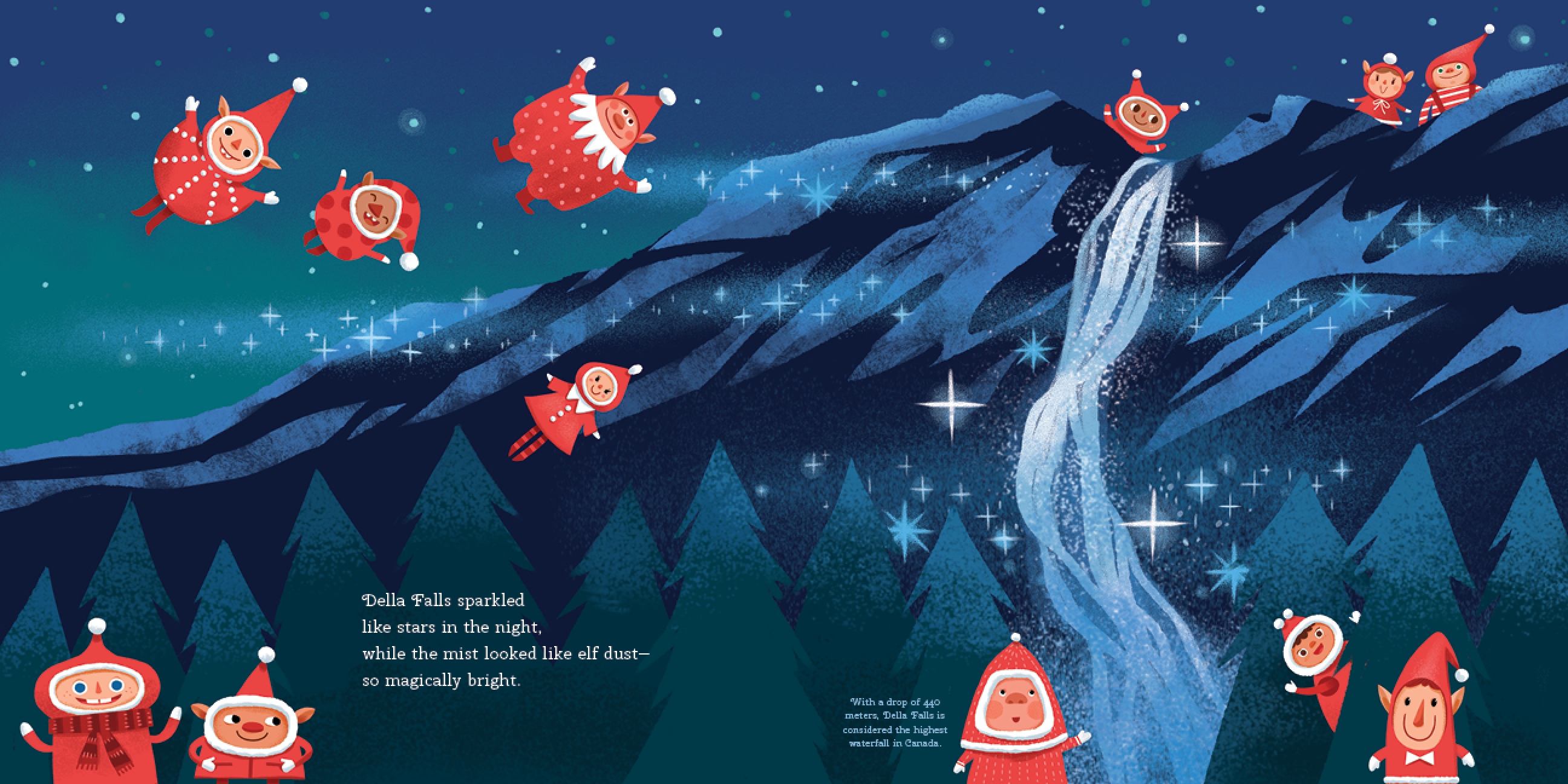 12 Little Elves Visit Canada