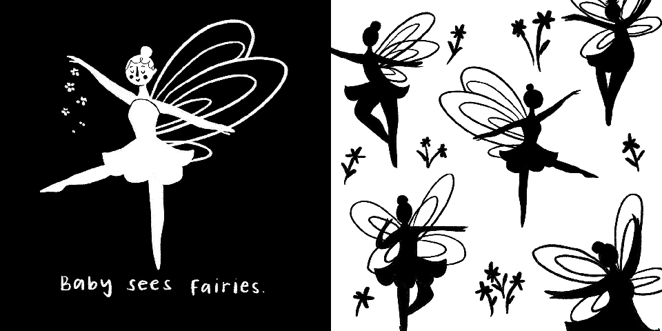 Baby Sees Fairy Tale Creatures