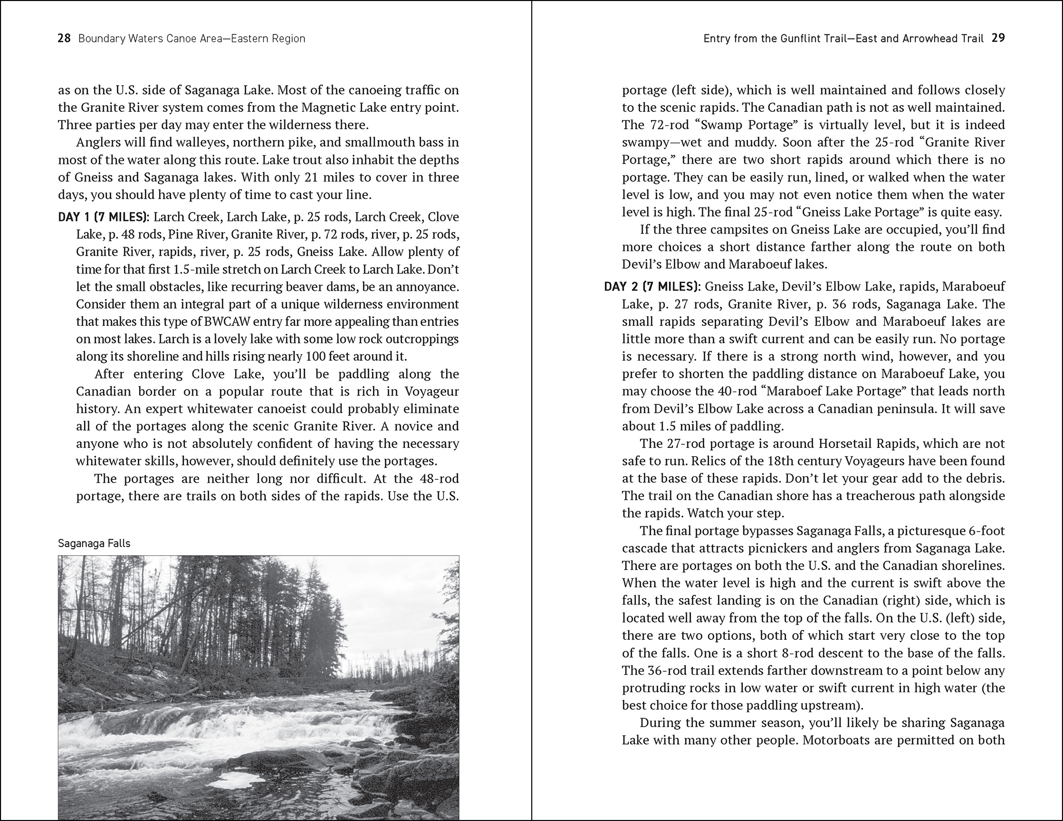 Boundary Waters Canoe Area Wilderness, Eastern Region