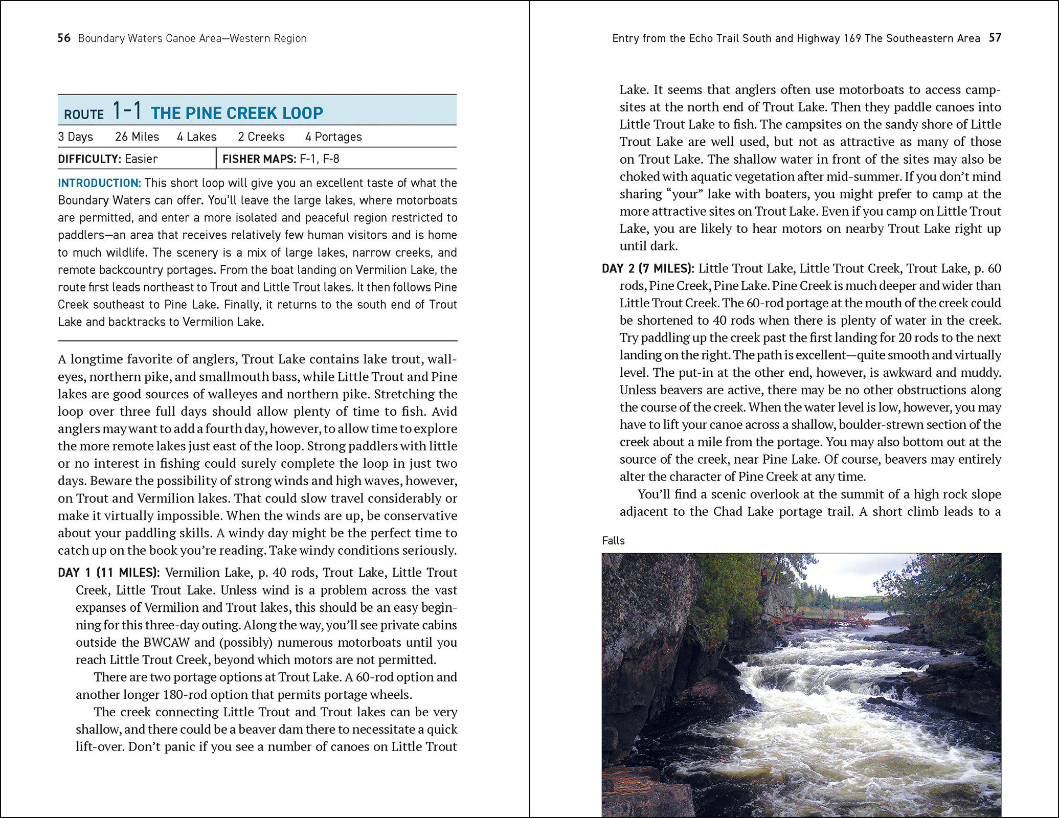 Boundary Waters Canoe Area Wilderness, Western Region