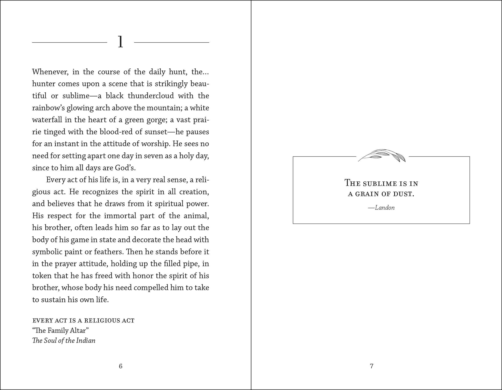 The Meditations of Ohiyesa (Dr. Charles A. Eastman)