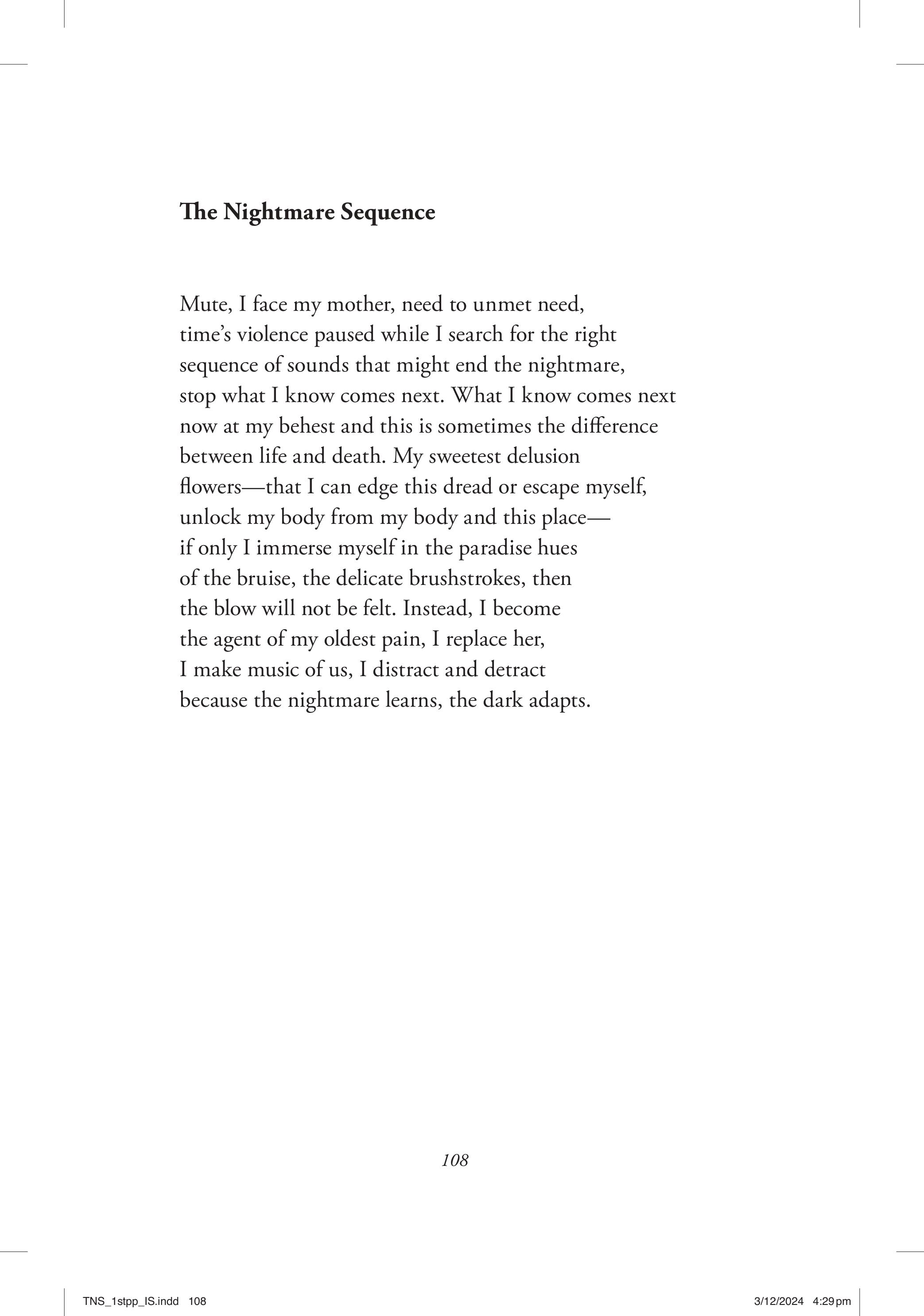 The Nightmare Sequence