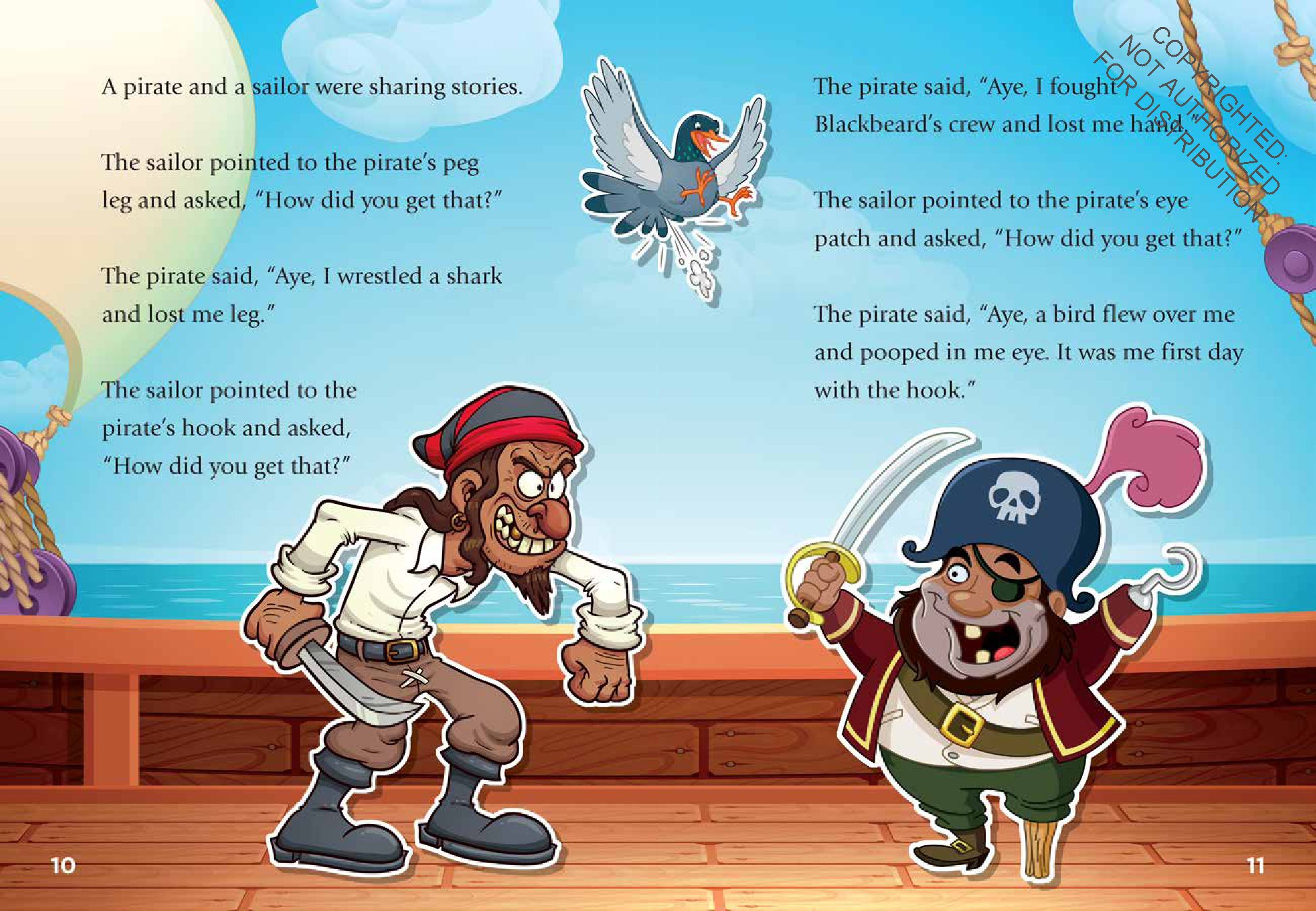Secretly Treasured Jokes about Pirates