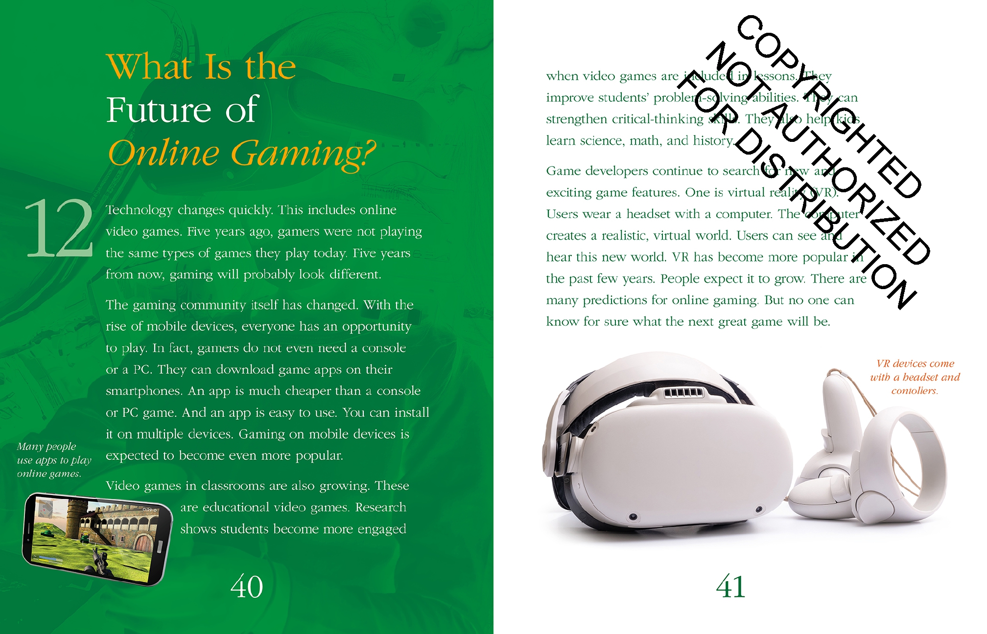 12 Questions about Online Gaming