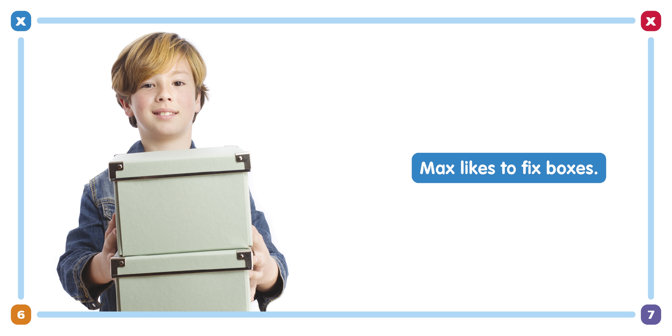 Boxes for Max: The Sound of x