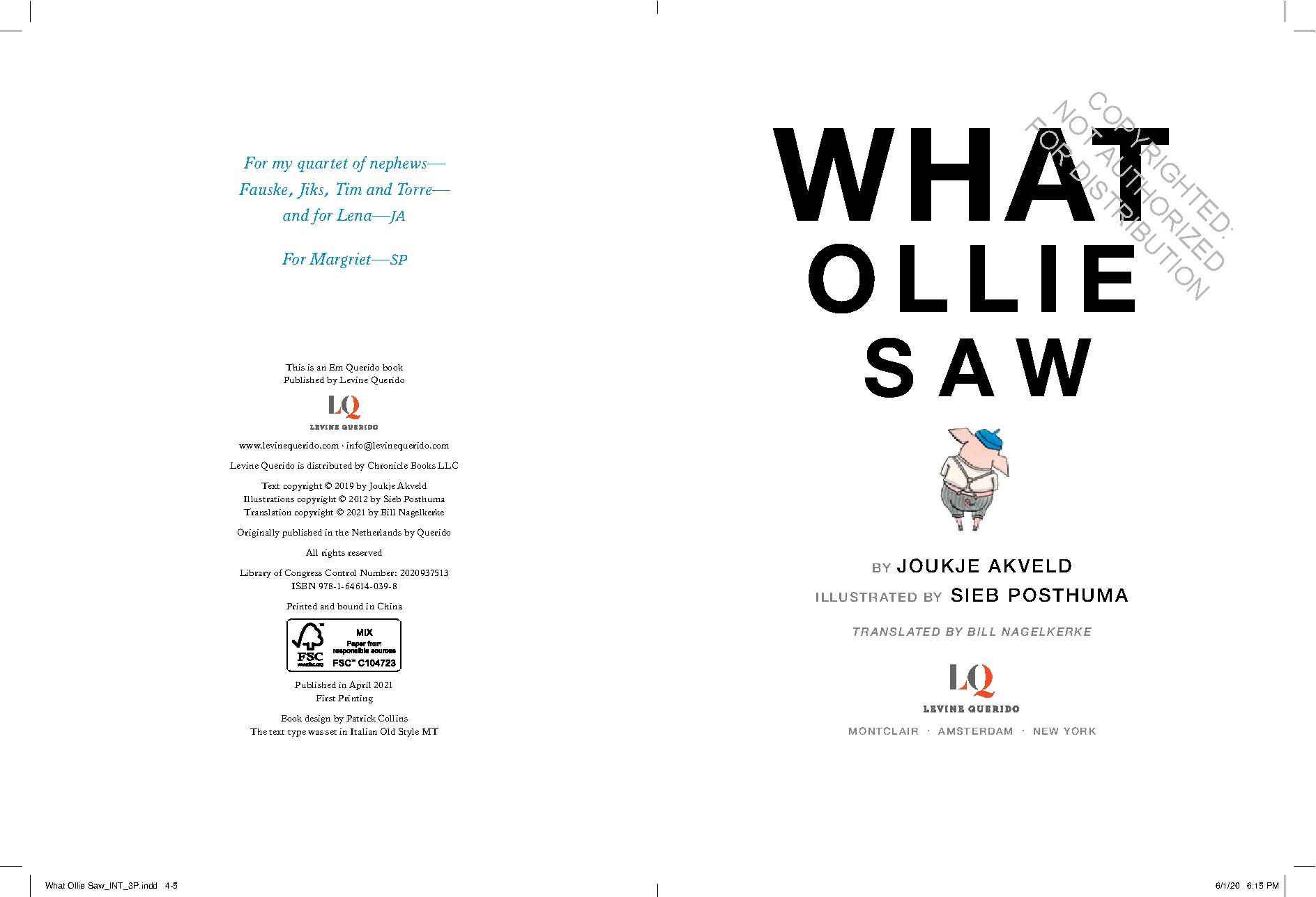 What Ollie Saw