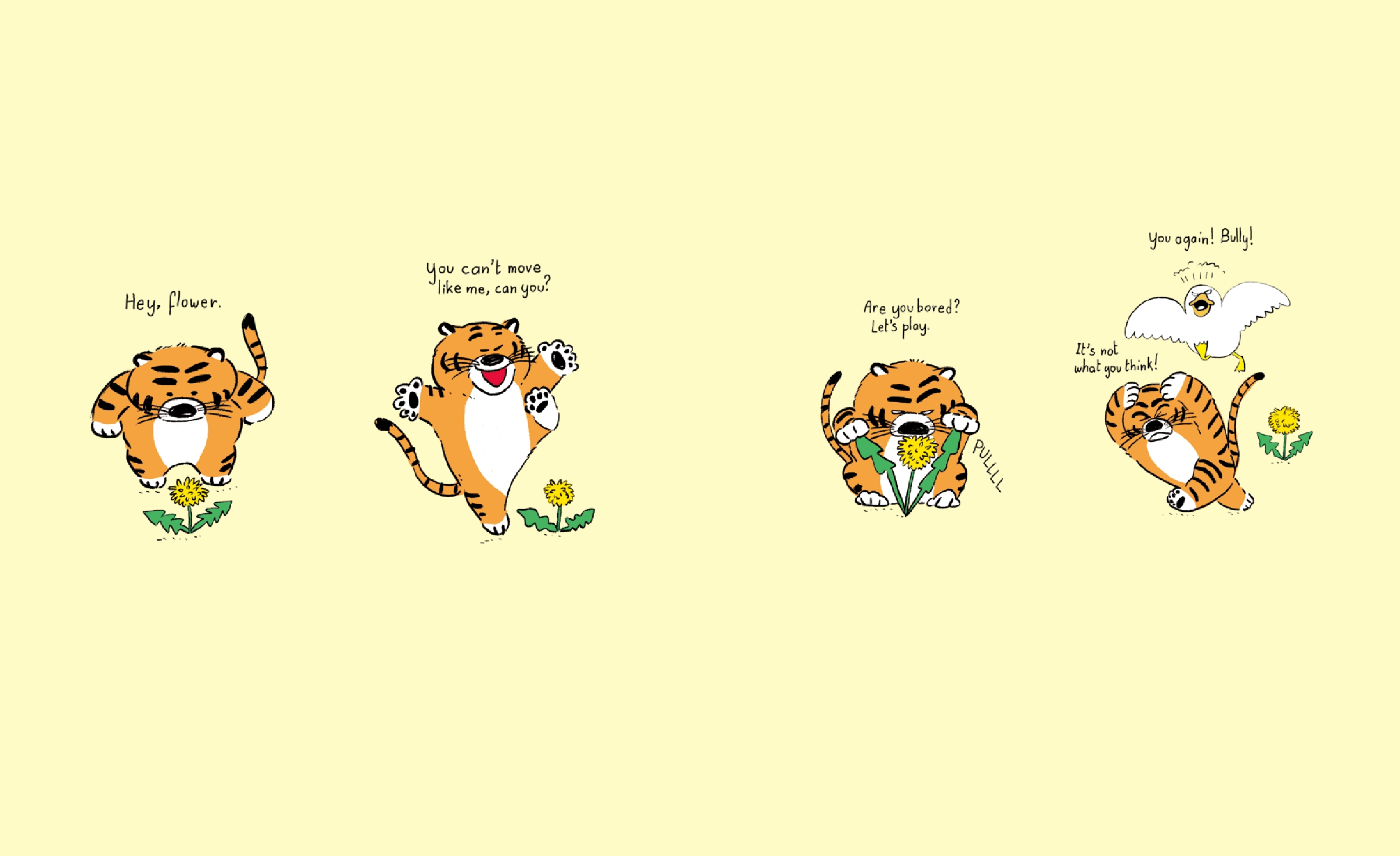 The Legend of Tiger and Tail-Flower