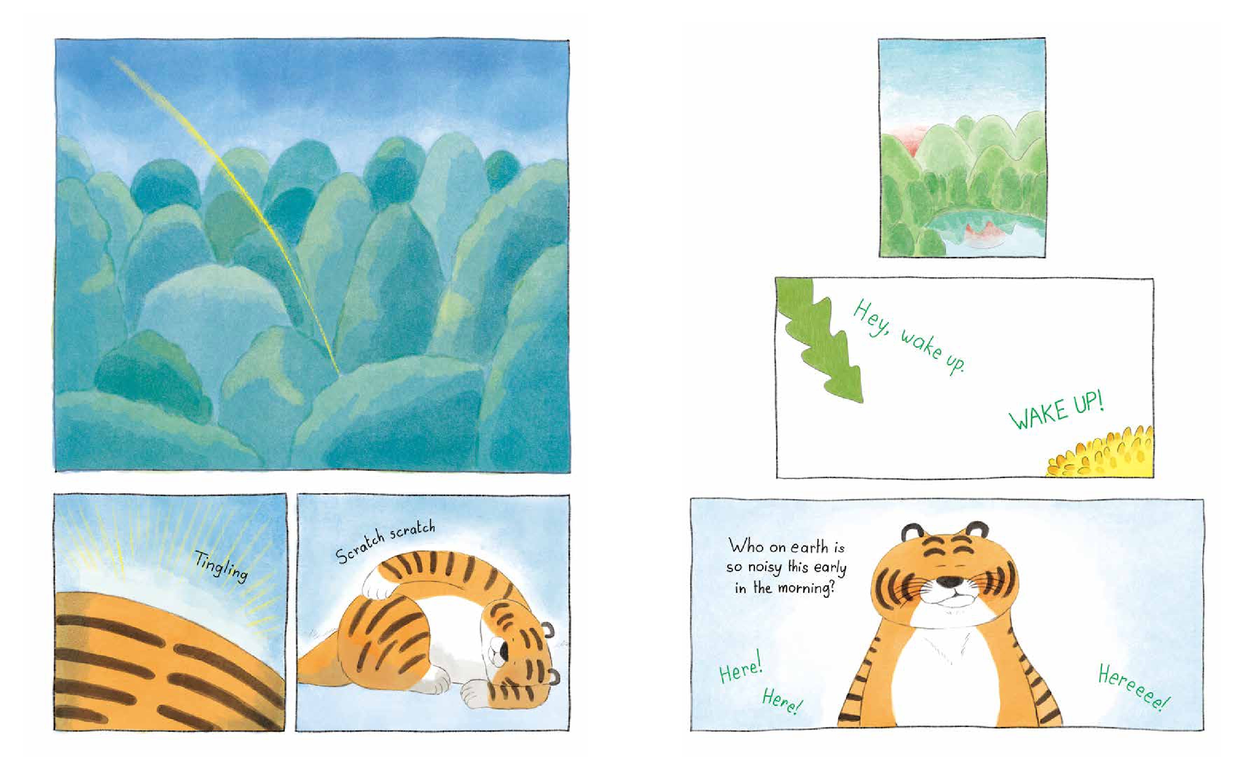 The Legend of Tiger and Tail-Flower