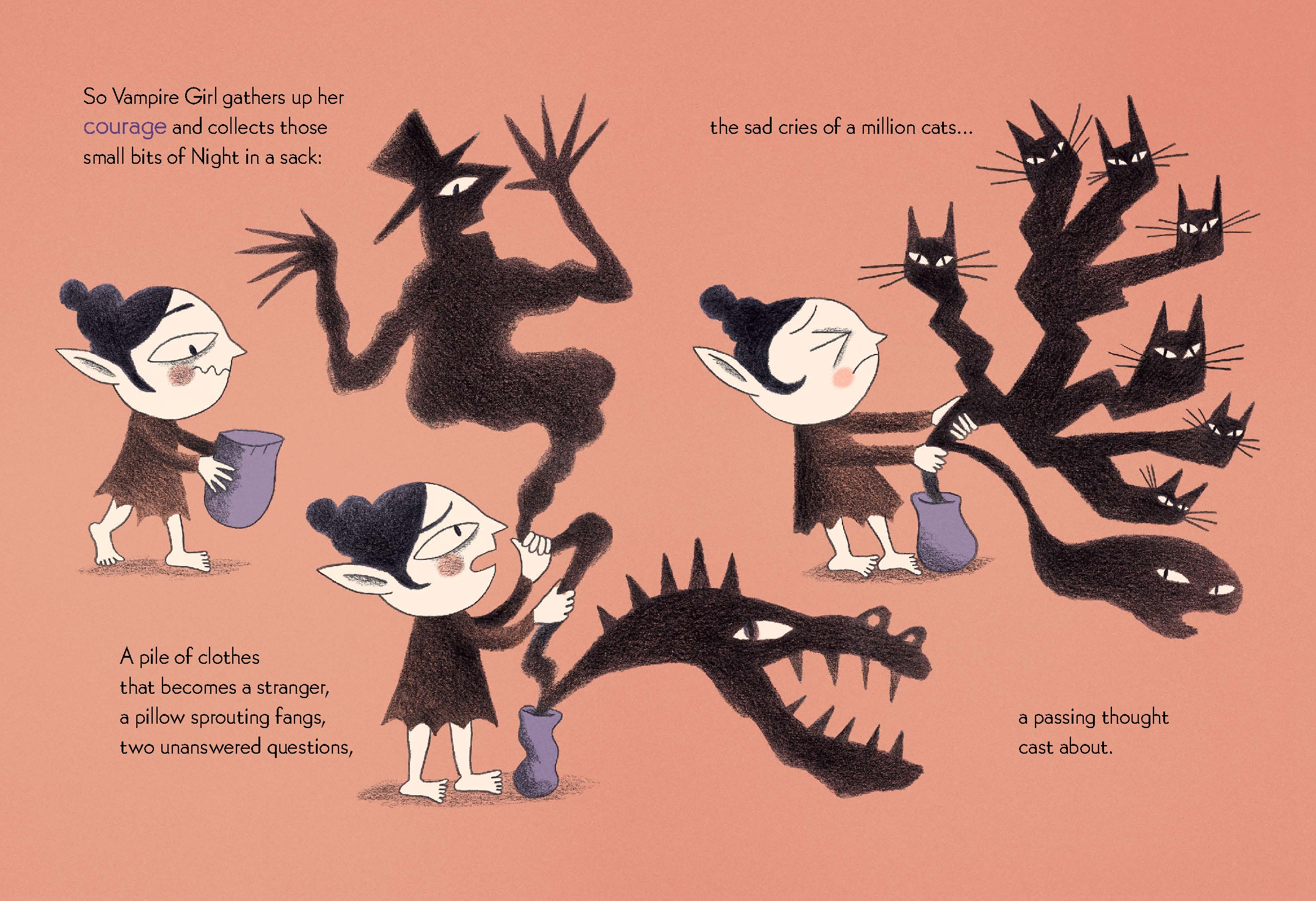 Vampire Girl Conquers the Night