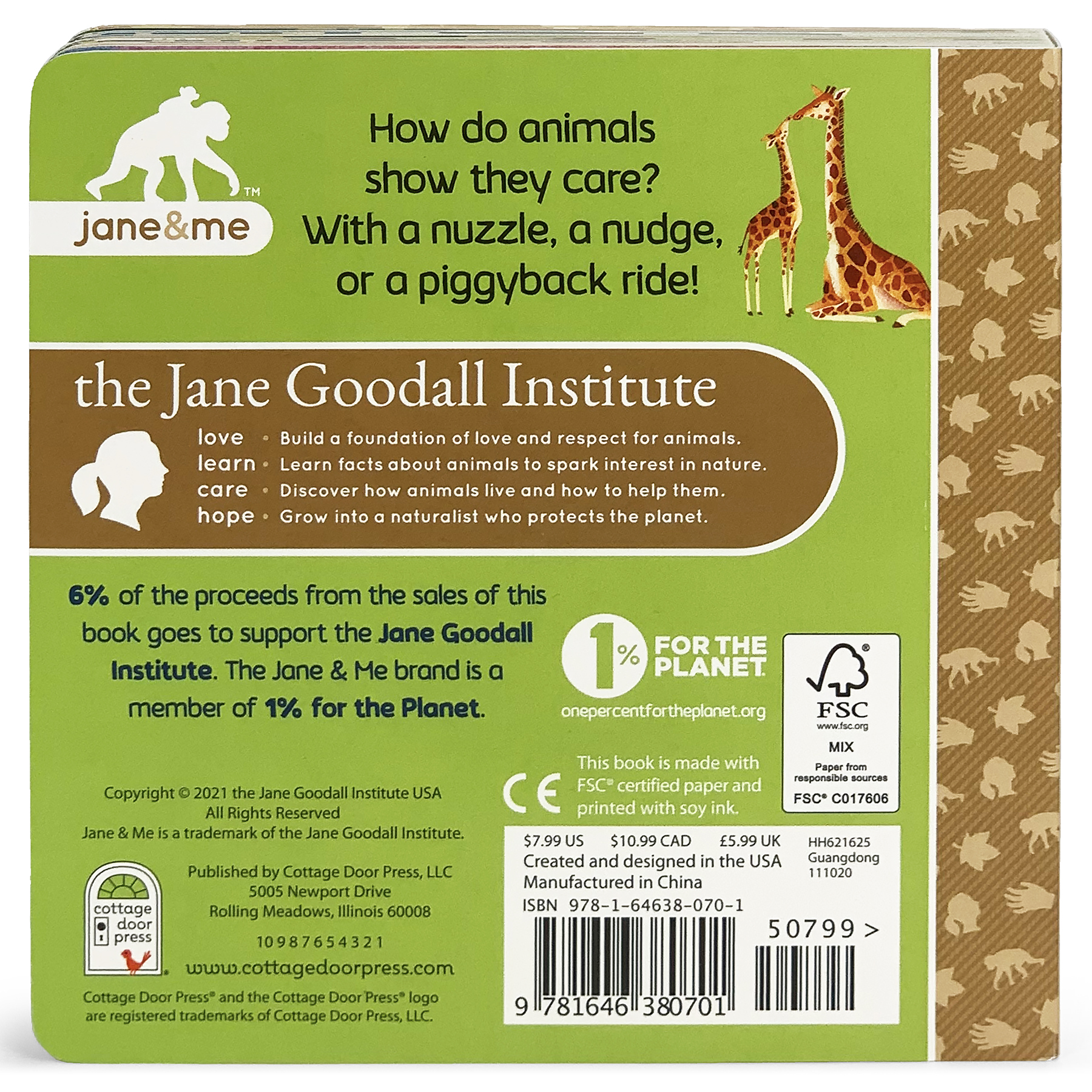 Jane & Me Care (The Jane Goodall Institute)