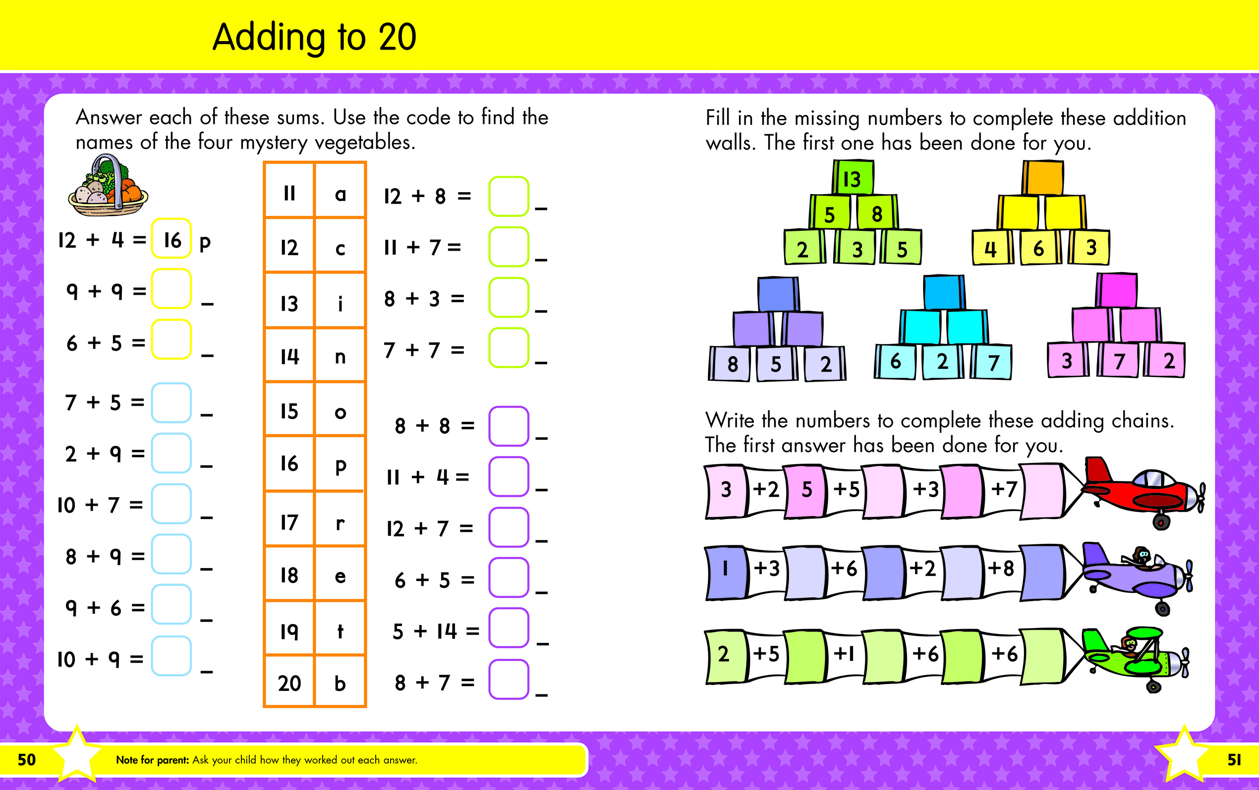 Second Grade Math Workbook Ages 7 to 8: 75+ Activities Addition & Subtraction, Math Facts, Word Problems, Comparing Numbers, Counting Money, Telling . . . Shapes, Measurement & More (Common Core)