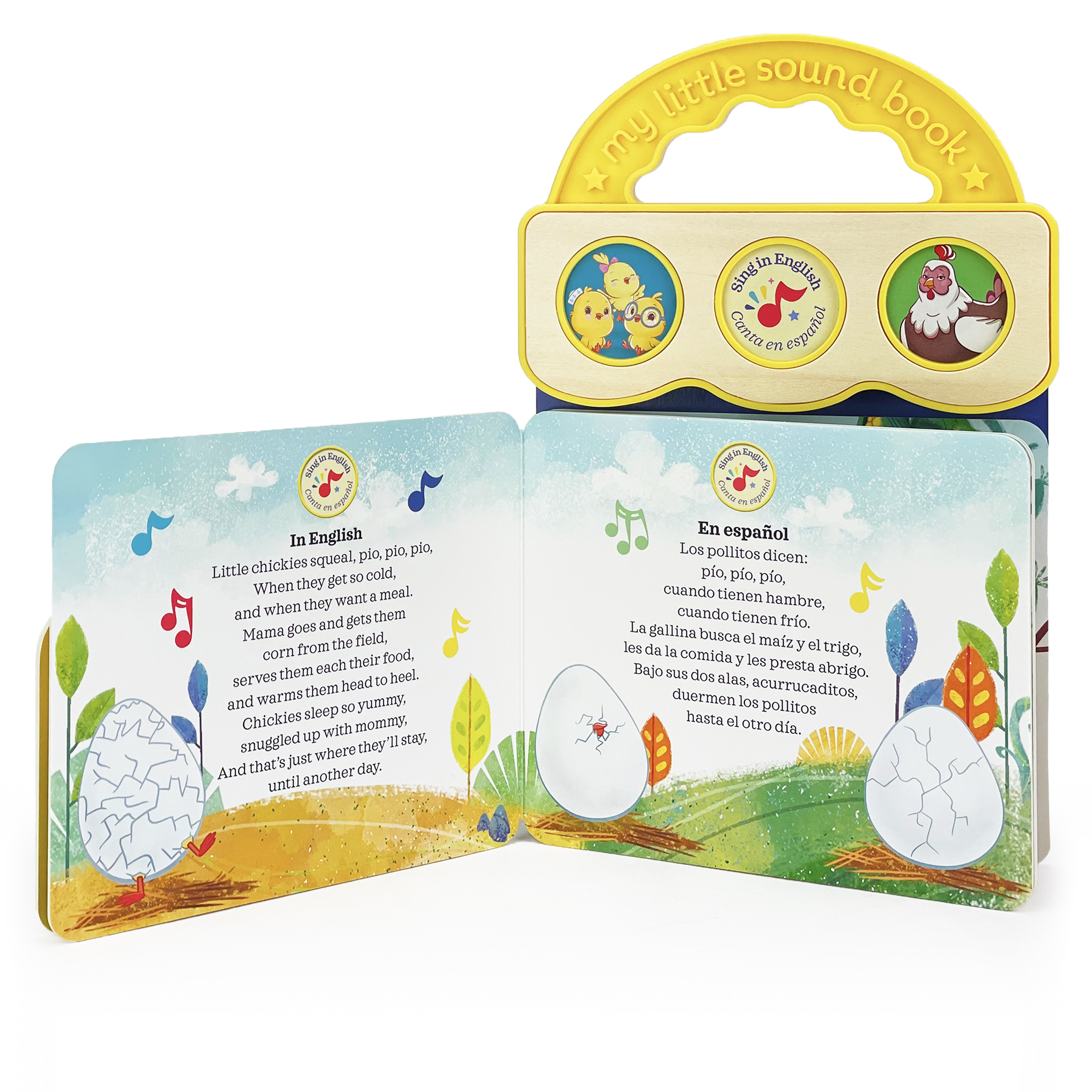 Canticos Los pollitos / Little Chickies (Bilingual)