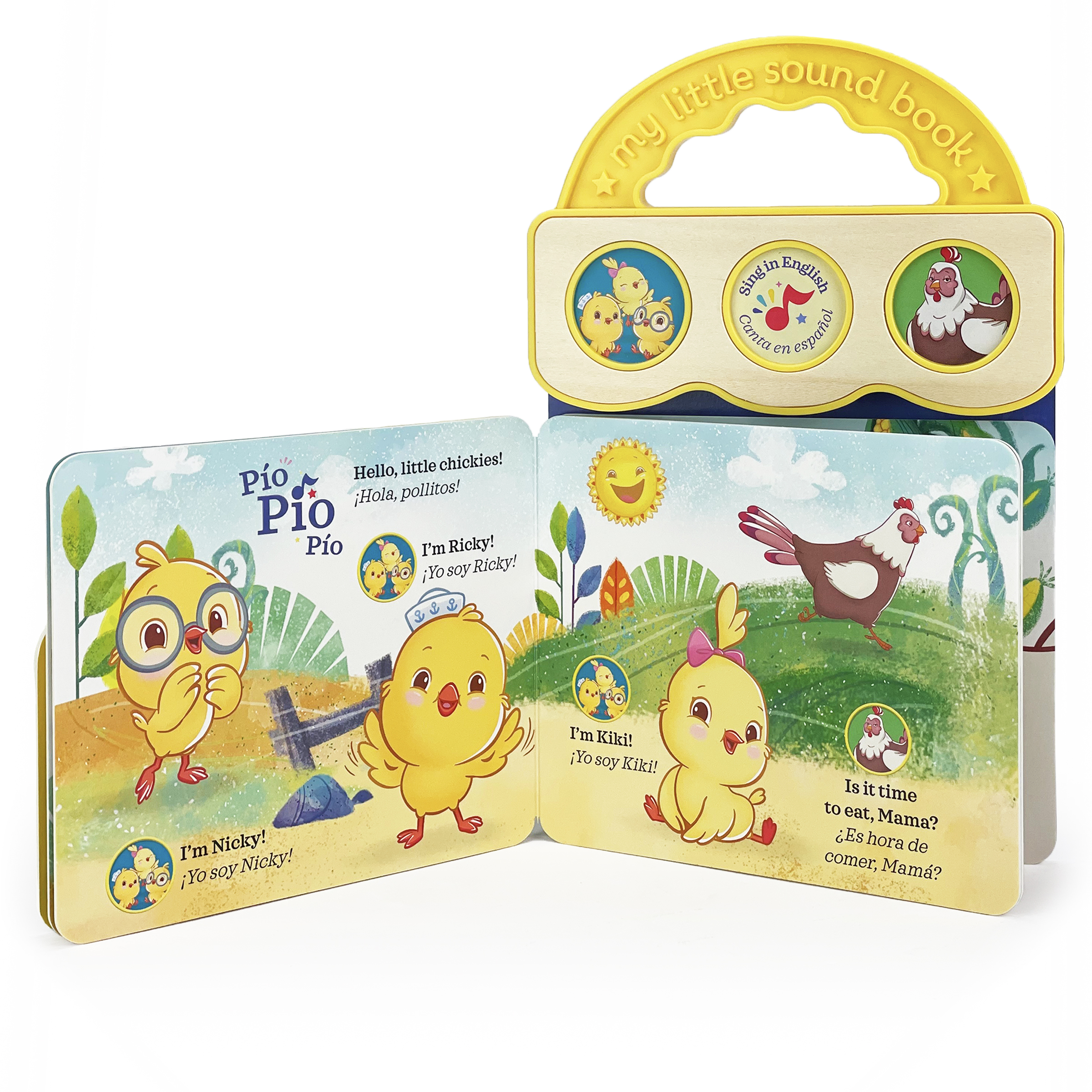 Canticos Los pollitos / Little Chickies (Bilingual)