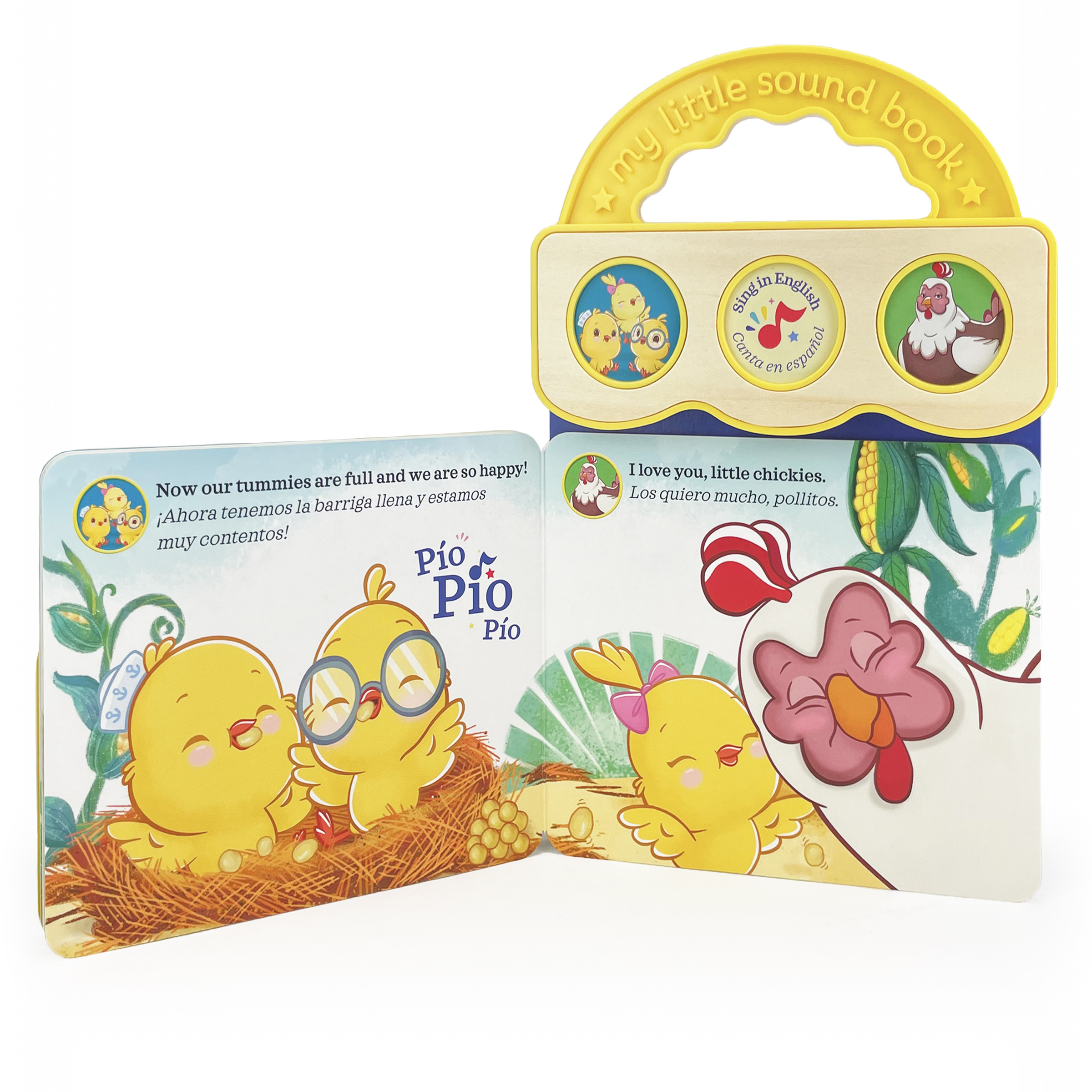 Canticos Los pollitos / Little Chickies (Bilingual)