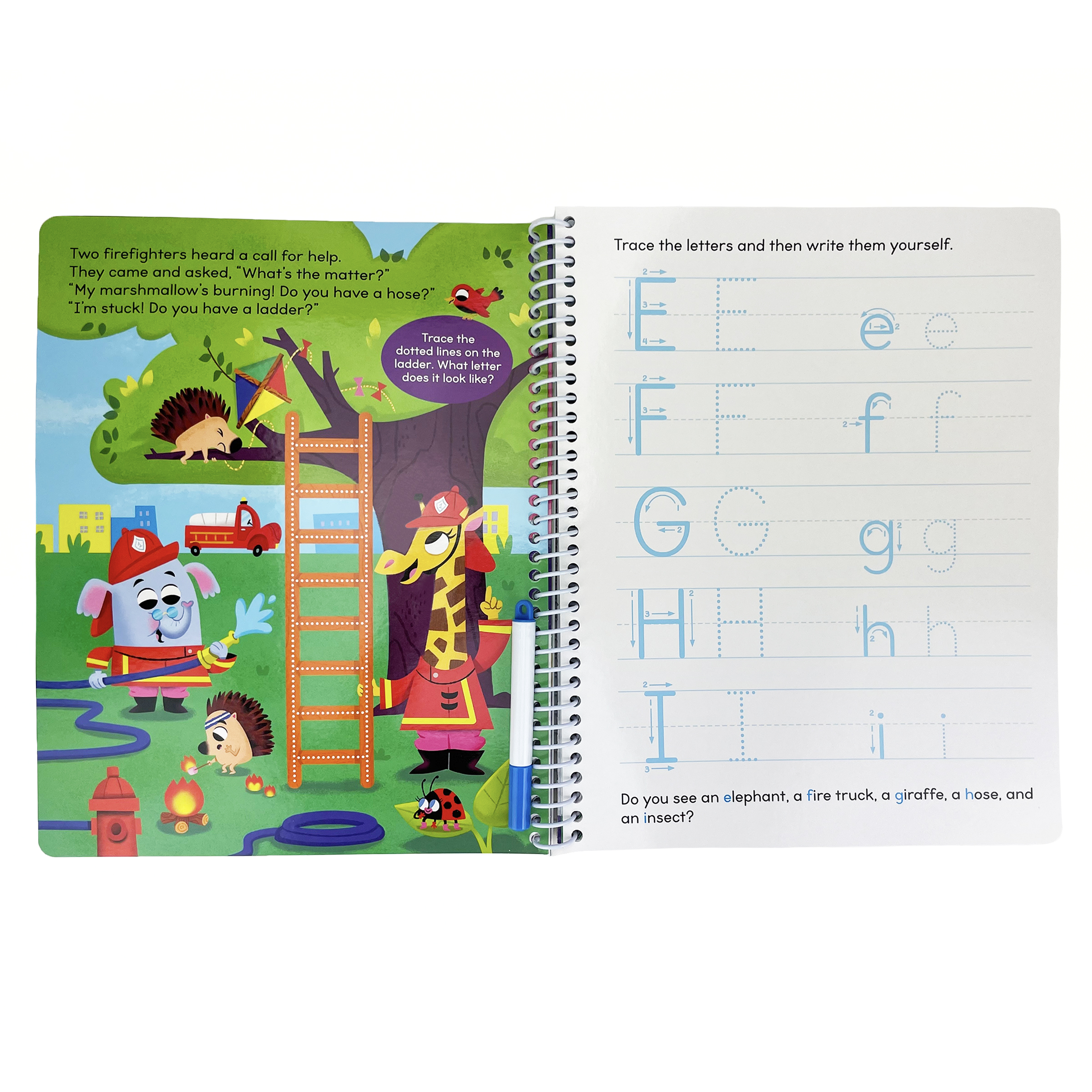 Write & Erase ABC and 123