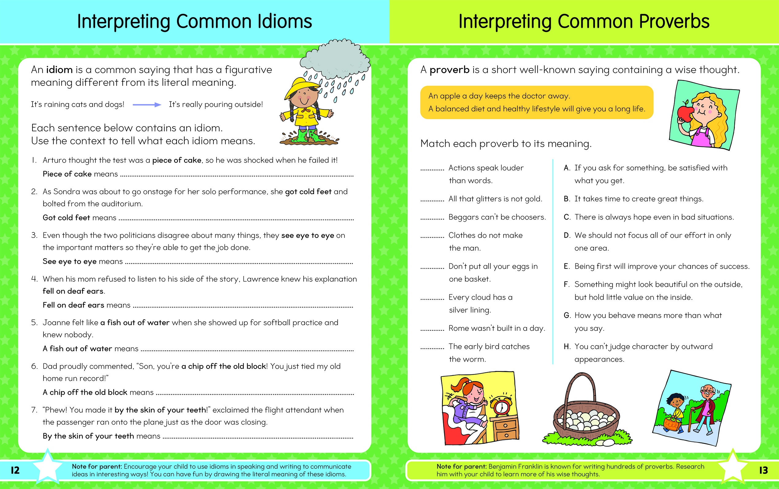 The Summer Before Fifth Grade Workbook: Bridging 4th to 5th Grade with 75+ Activities Math, Reading Comprehension, Writing, Language Arts, Fractions, Geometry, and More!