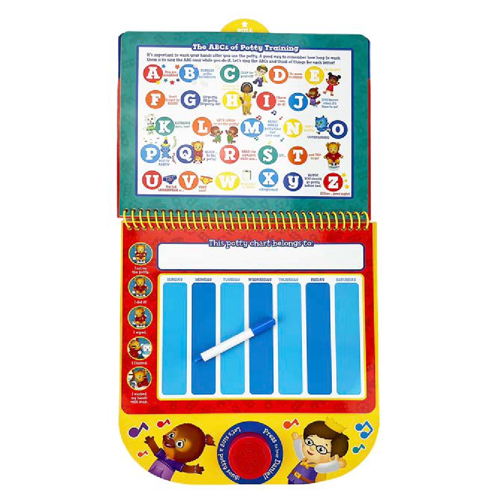 Daniel Tiger Potty Training Reward Chart