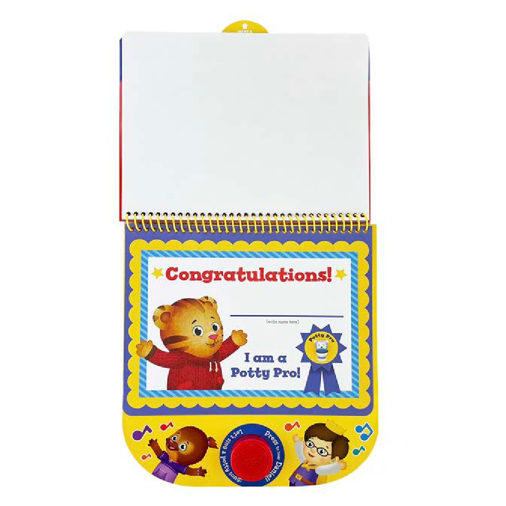 Daniel Tiger Potty Training Reward Chart