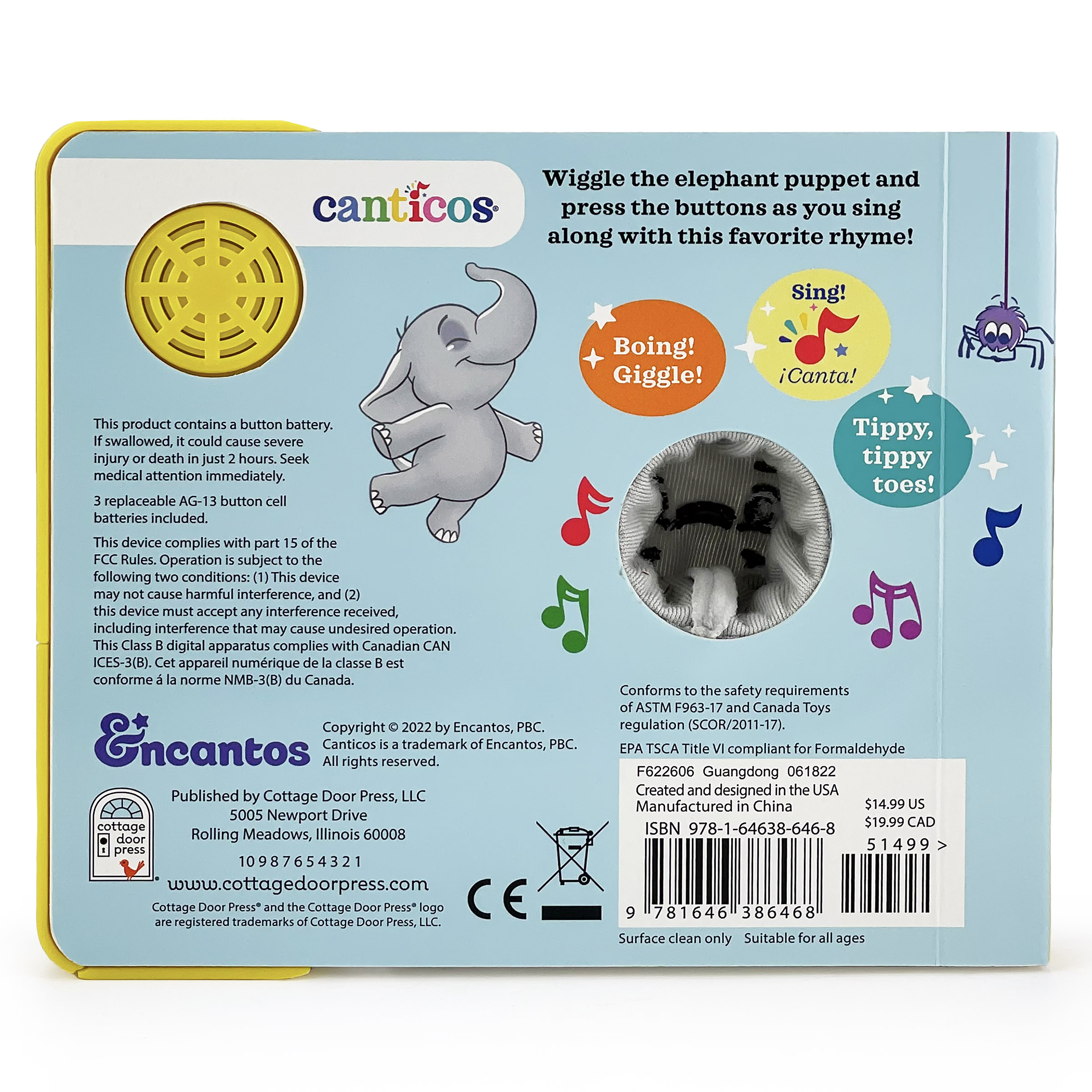 Canticos Elefantitos / Little Elephants (Bilingual)